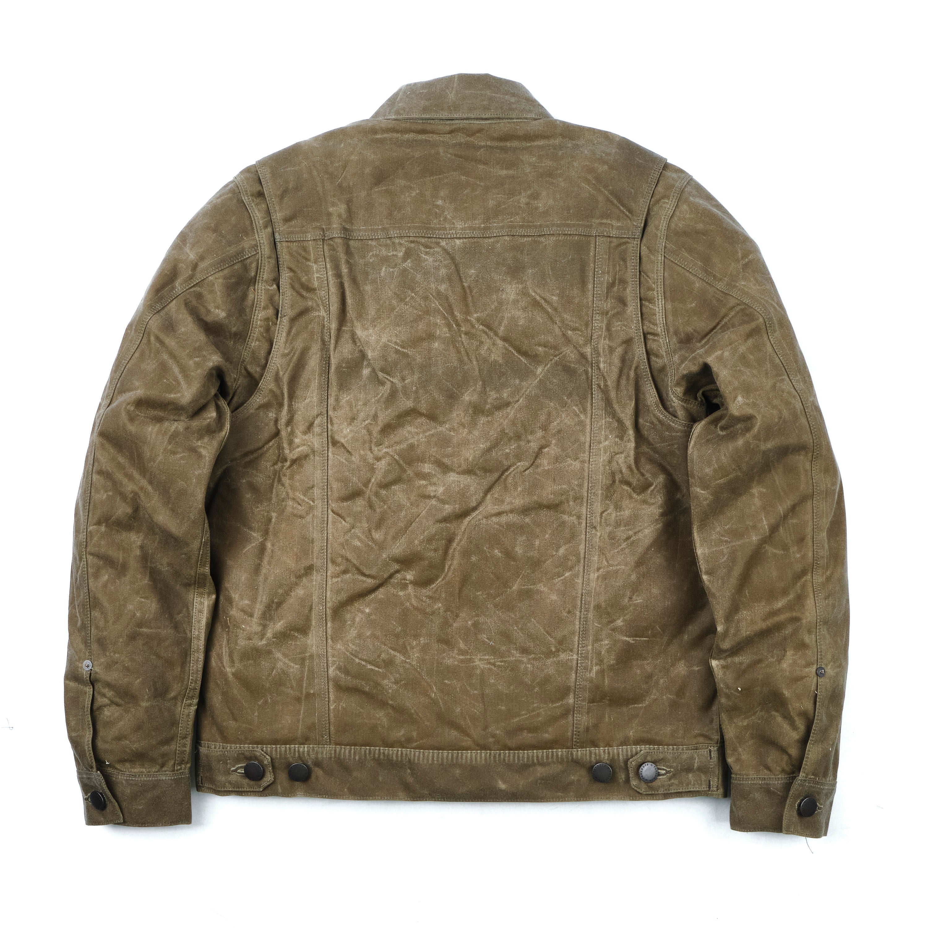 Riders Jacket Waxed Canvas | Tobacco Brown Interior
