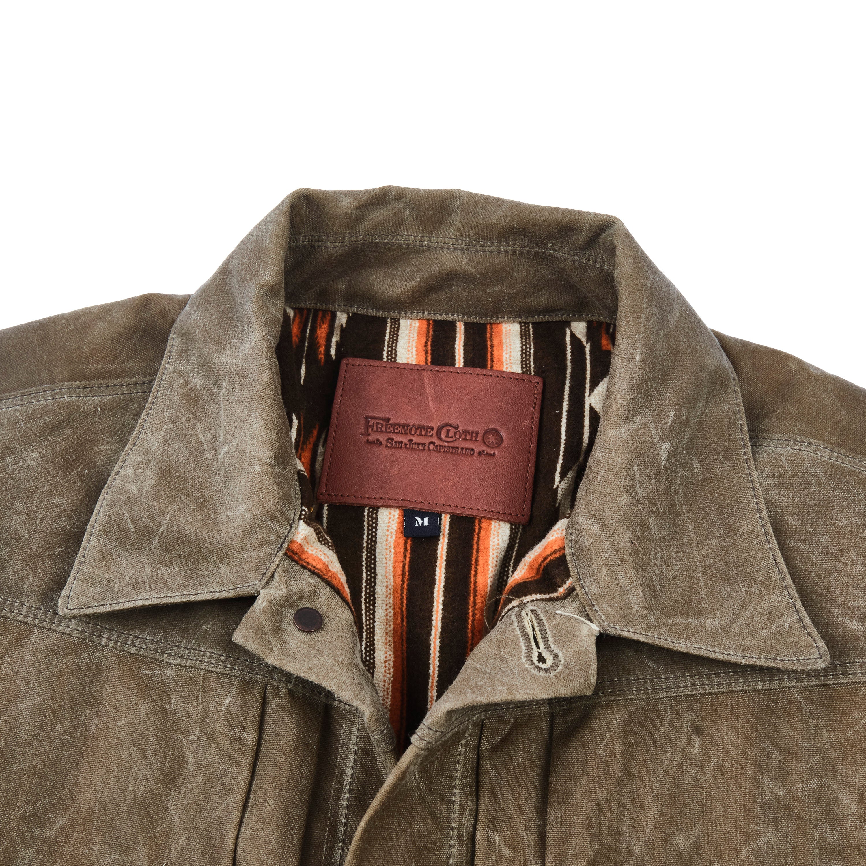 Riders Jacket Waxed Canvas | Tobacco Brown Interior