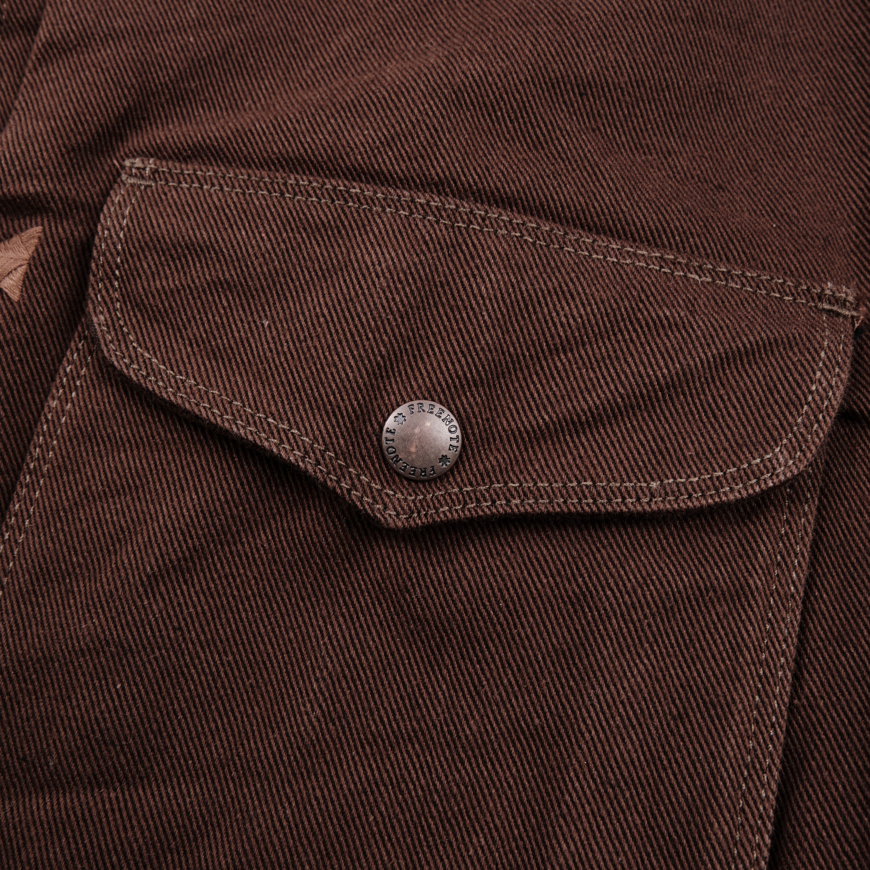 Faro Jacket Brown Denim