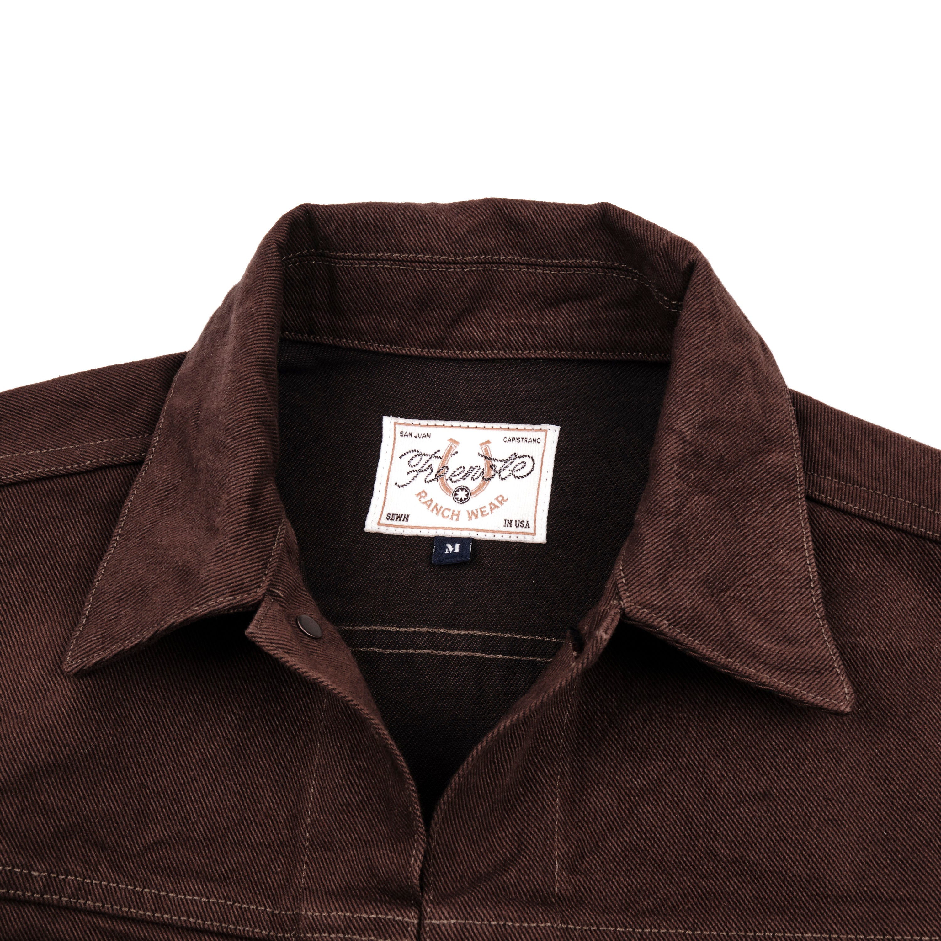 Faro Jacket | Brown Denim