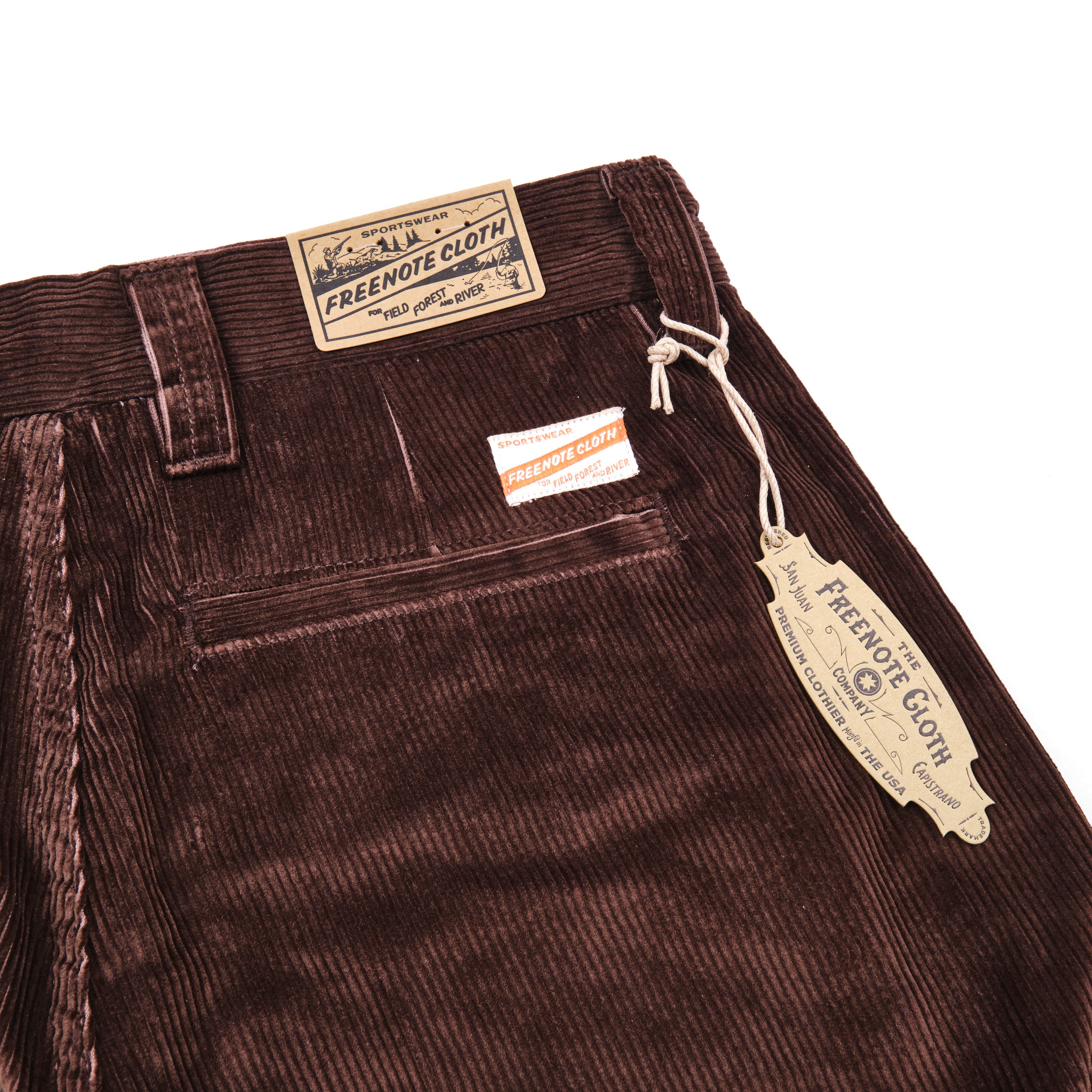 Deck Pant Chocolate Corduroy