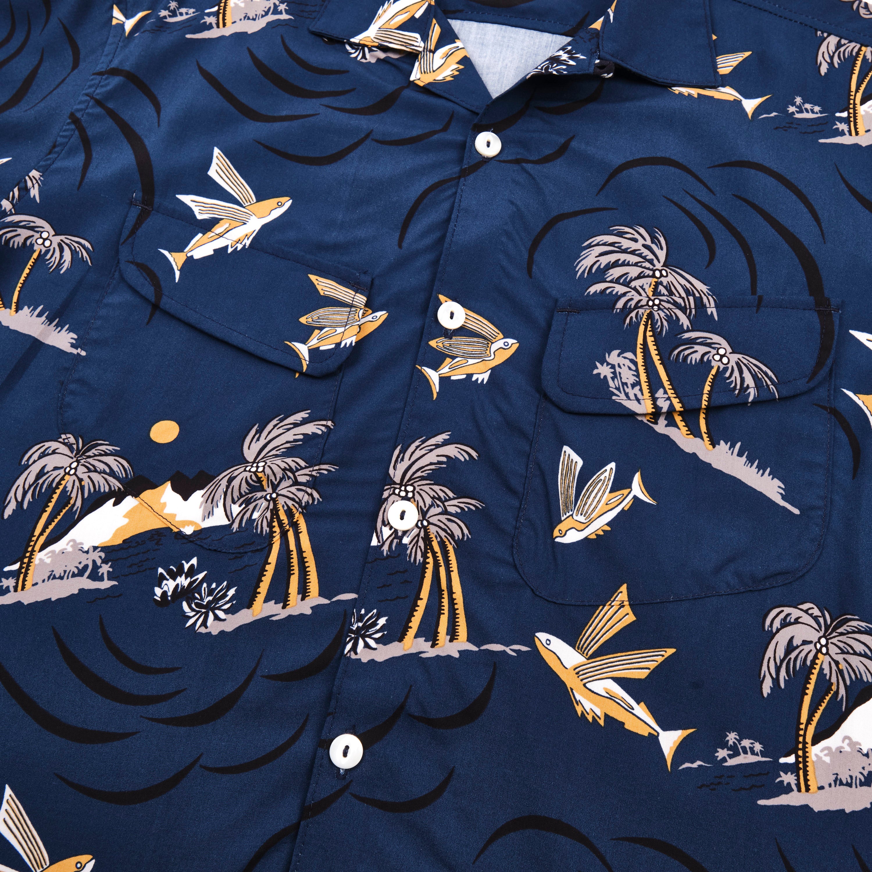 Dean Double Pocket Navy Flying Fish