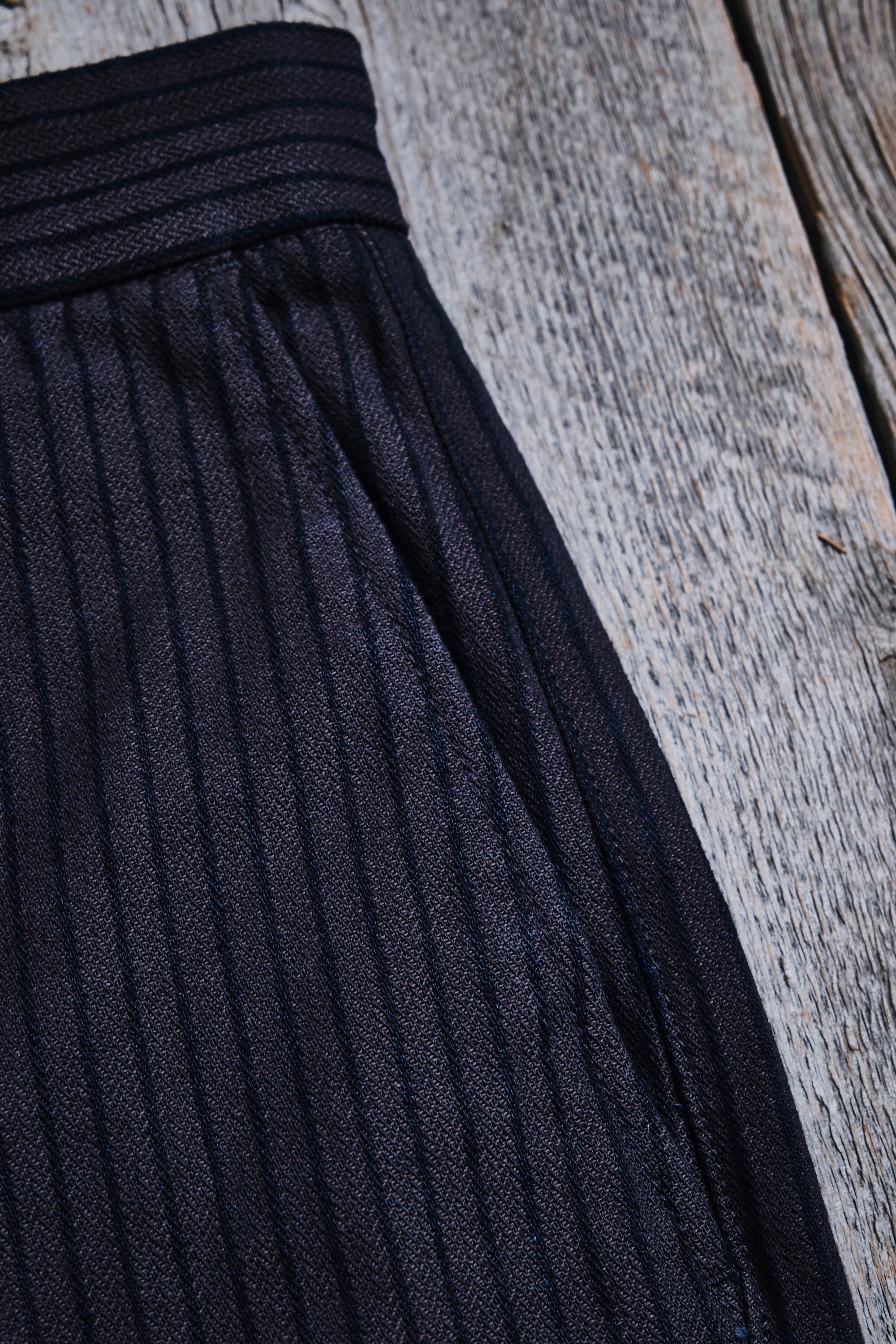 Deck Pant Indigo Herringbone Dobby