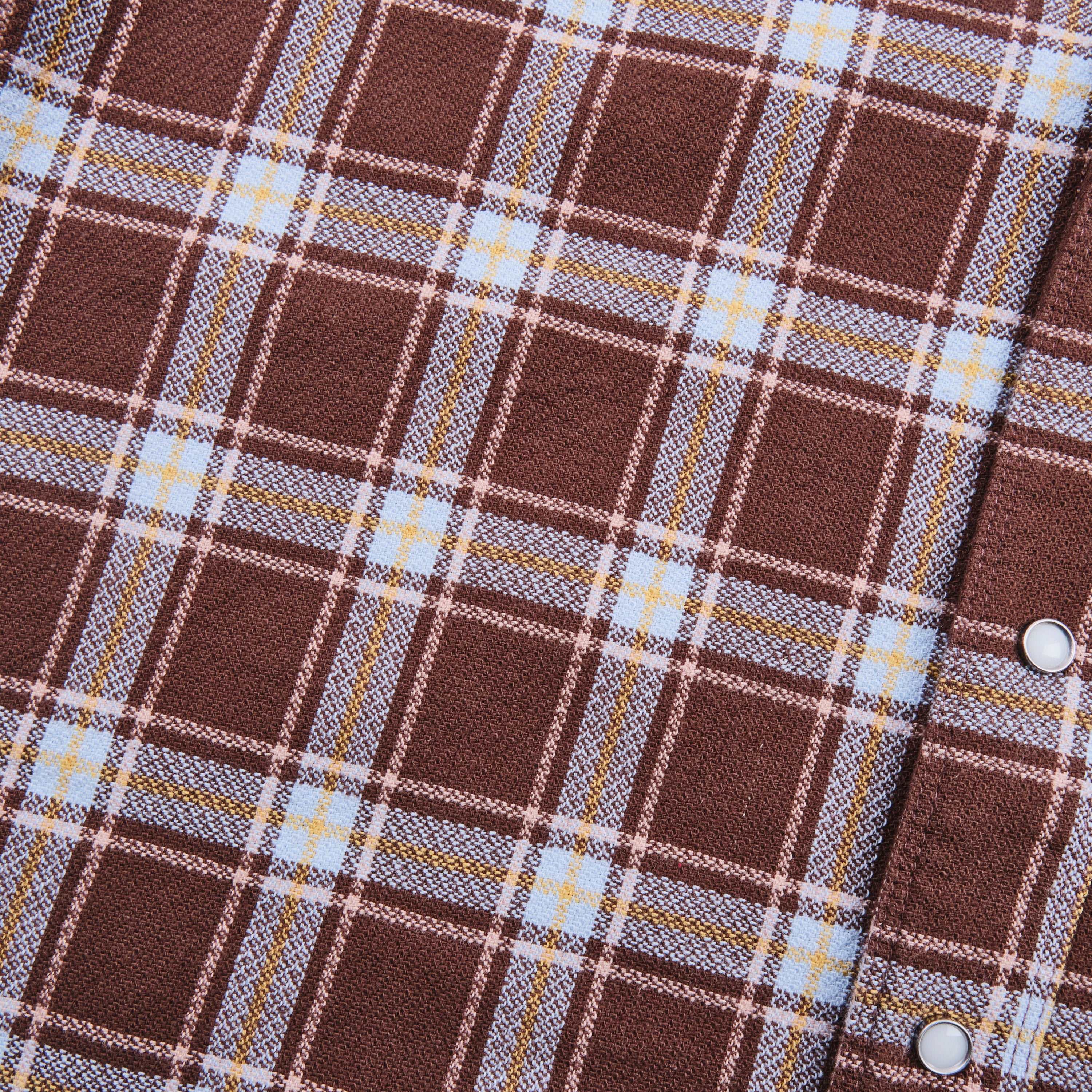 Western Scout Brown Plaid