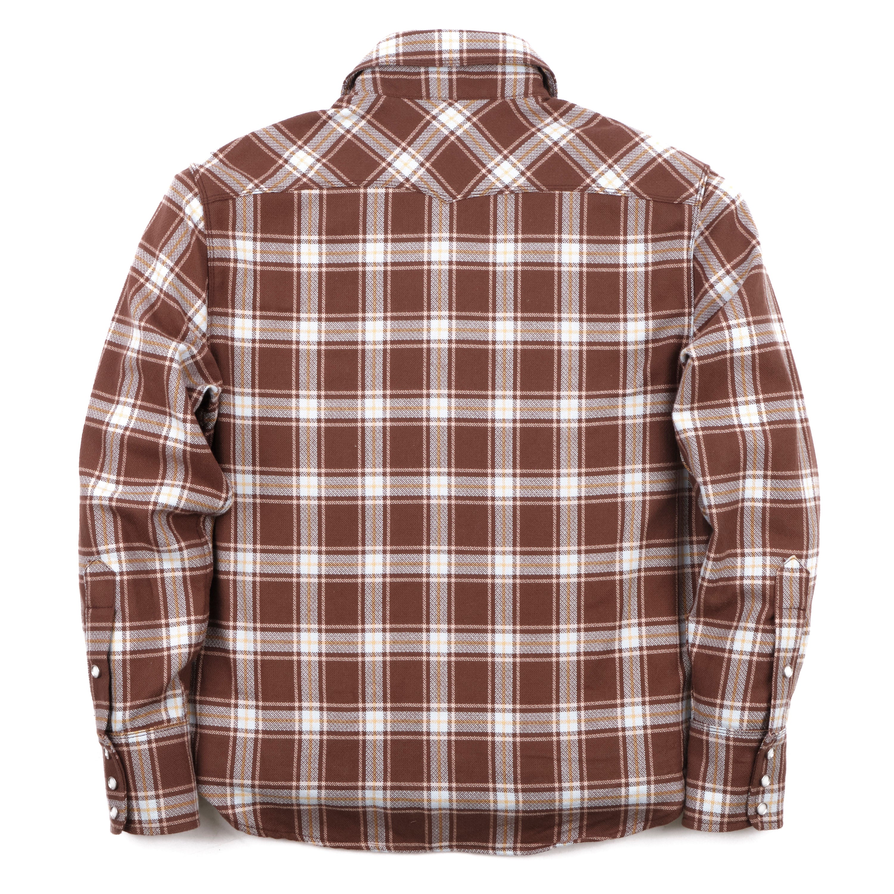 Western Scout Brown Plaid
