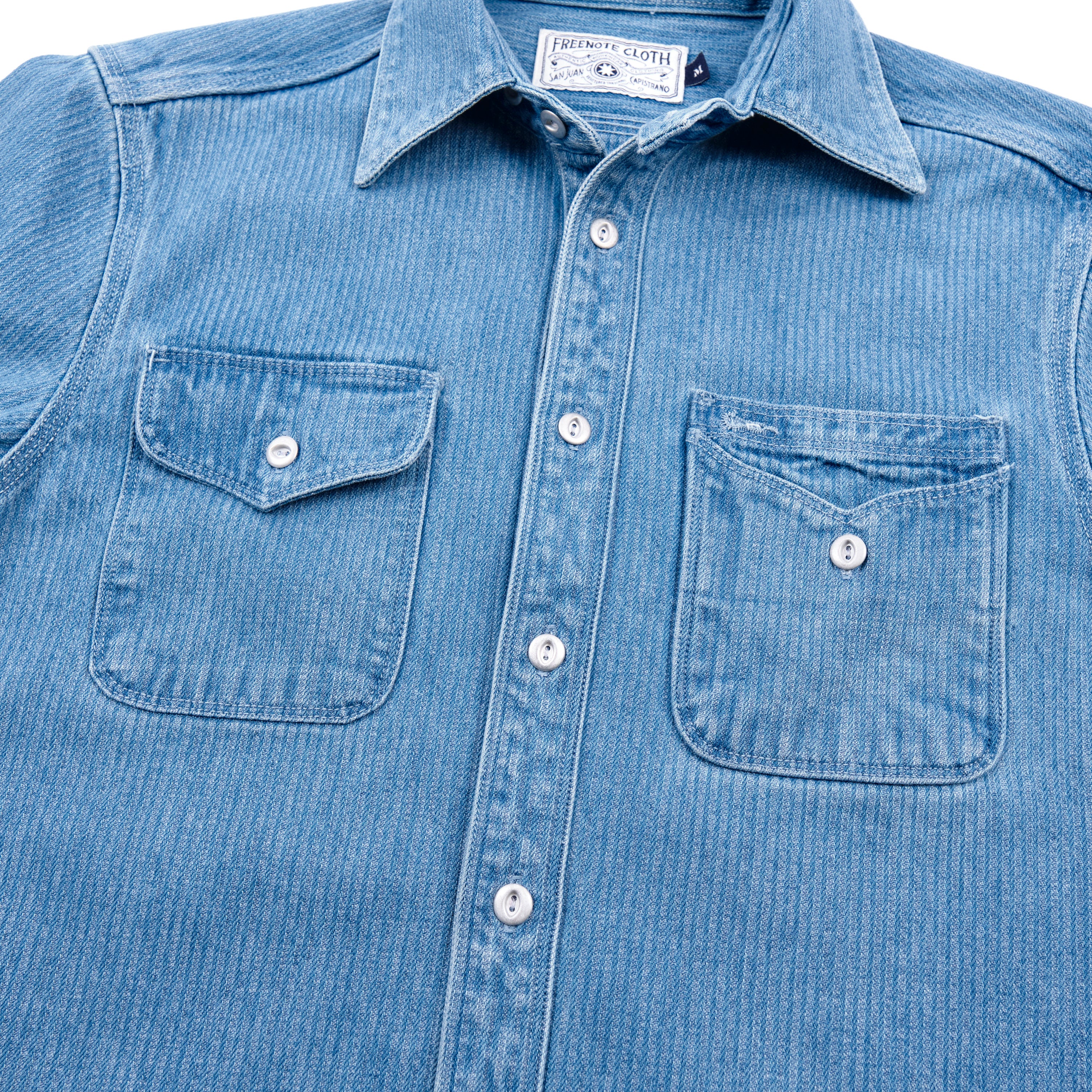 Lambert Bleach Indigo Cord