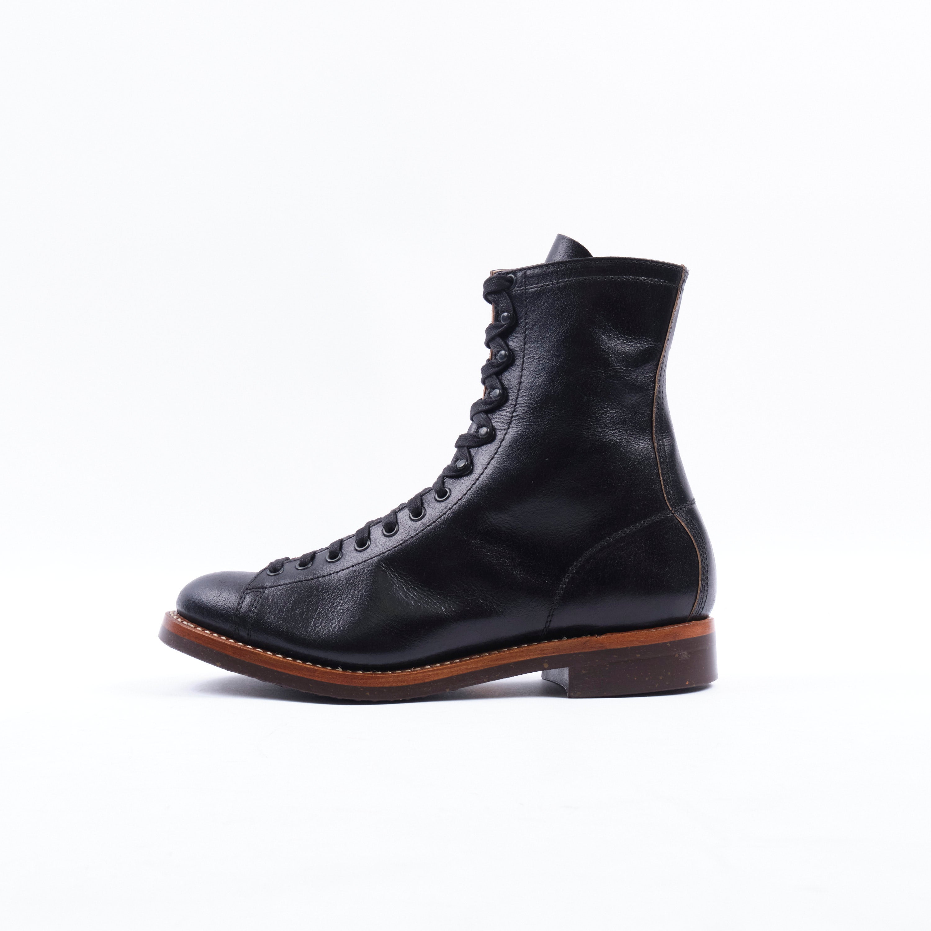 John Lofgren Fieldmaster Boot - Horween SHF Horsehide Black
