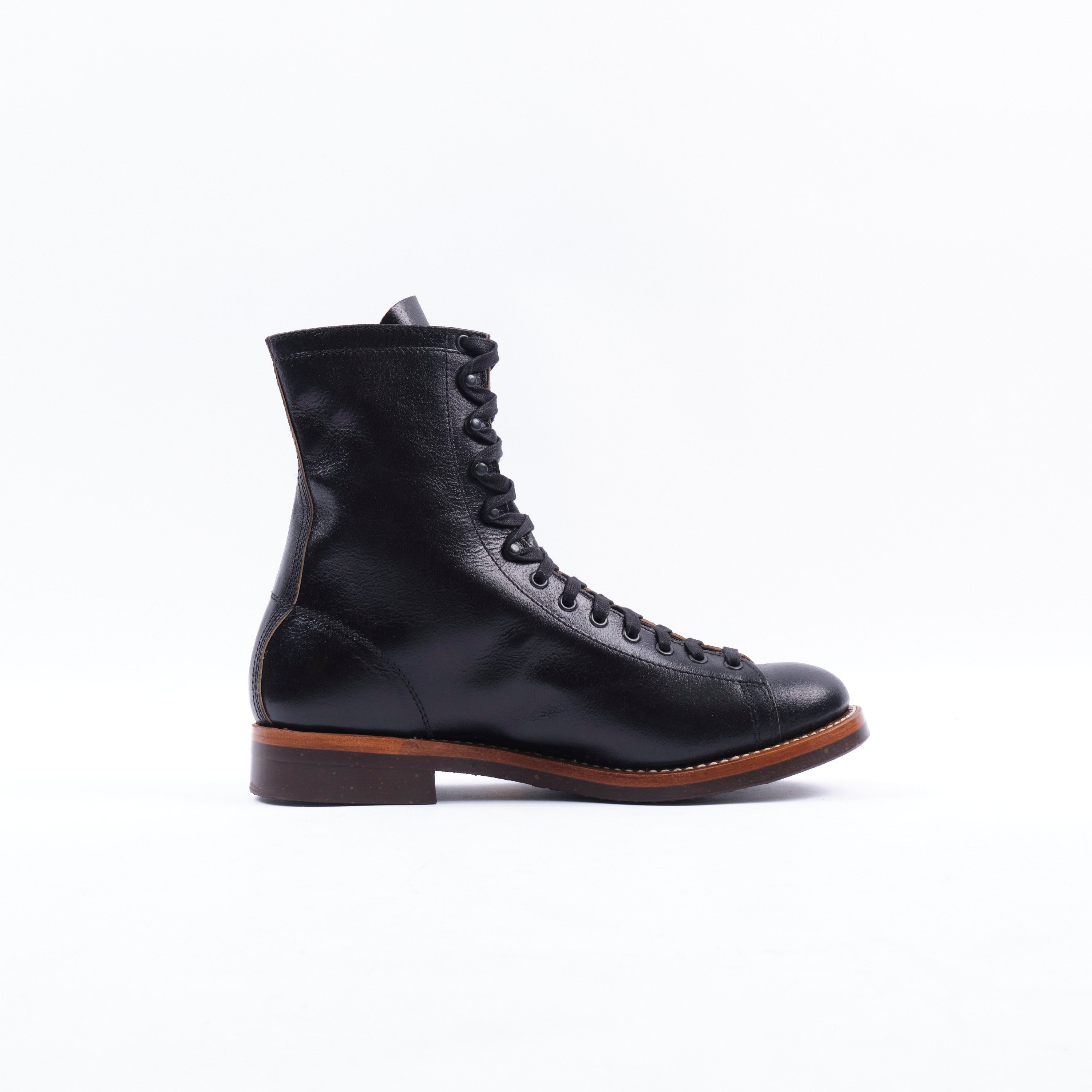 John Lofgren Fieldmaster Boot - Horween SHF Horsehide Black