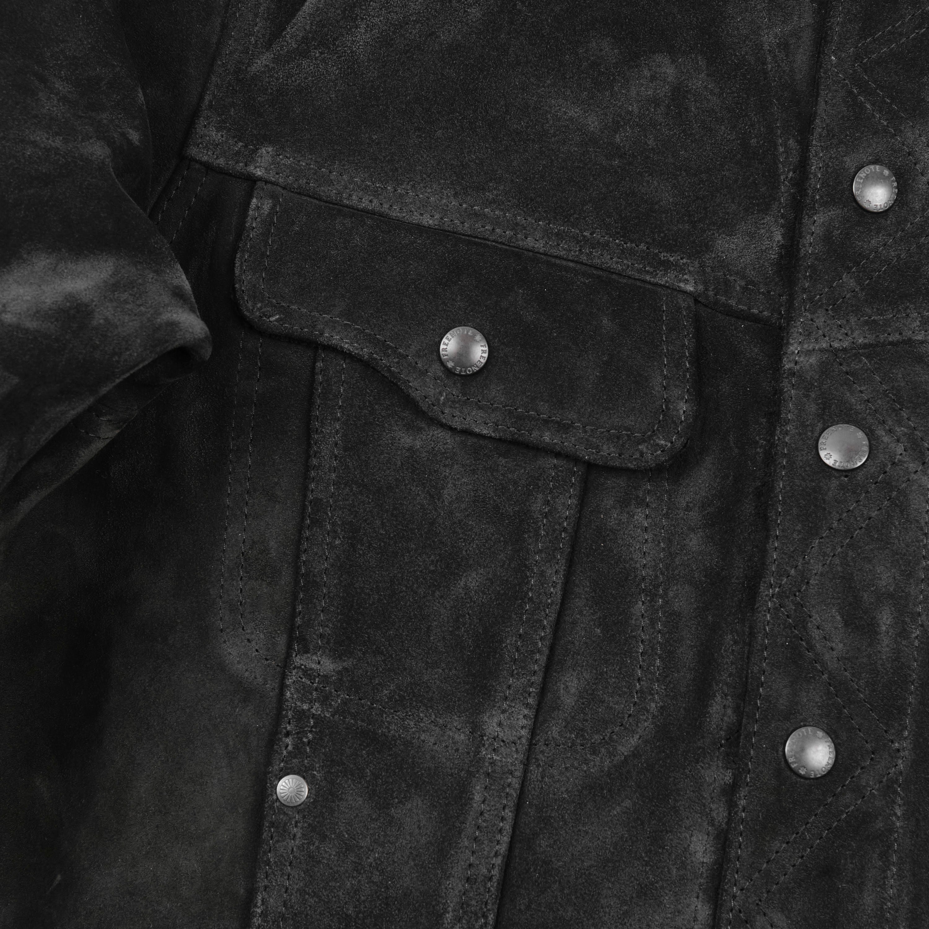 High Low | 1.4mm Black Suede Jacket