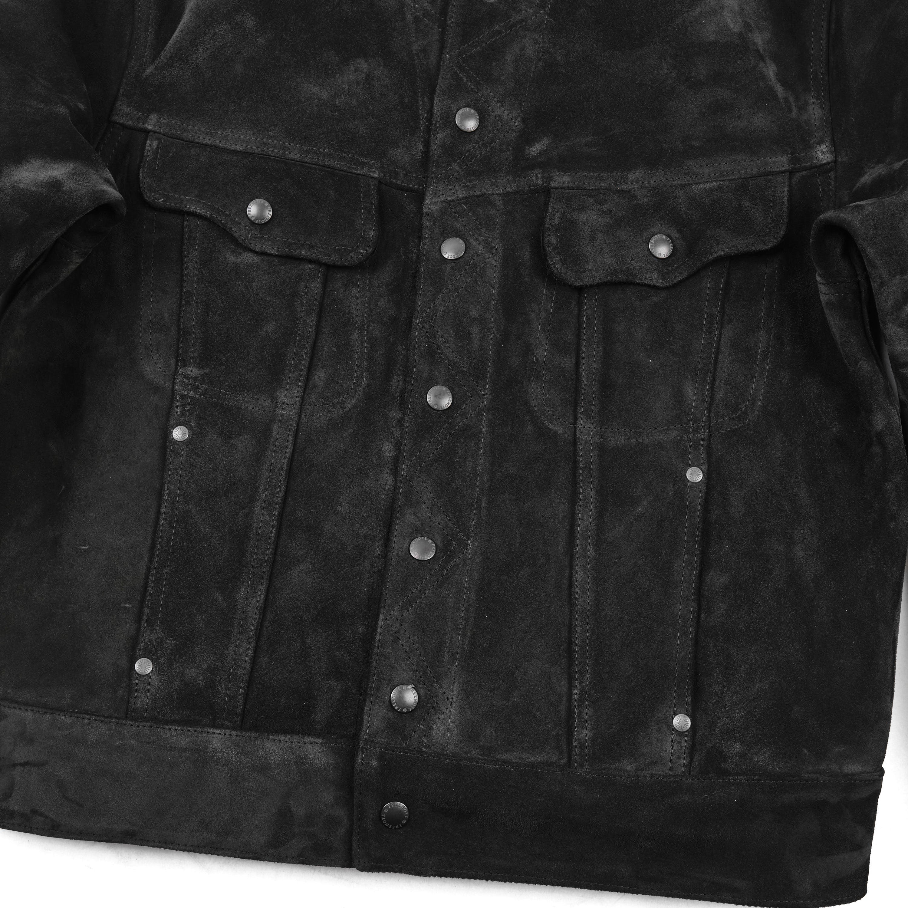 High Low | 1.4mm Black Suede Jacket