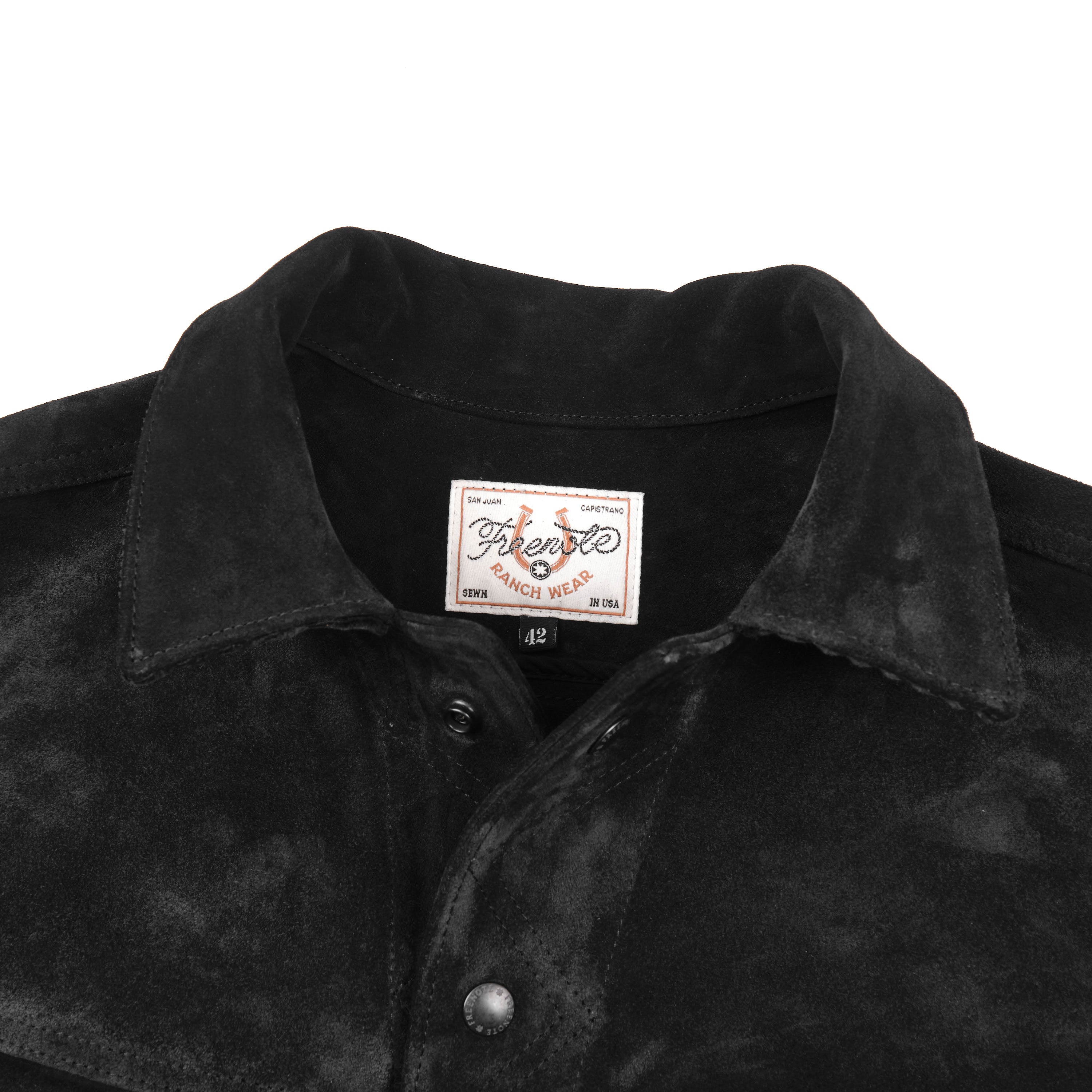 High Low | 1.4mm Black Suede Jacket