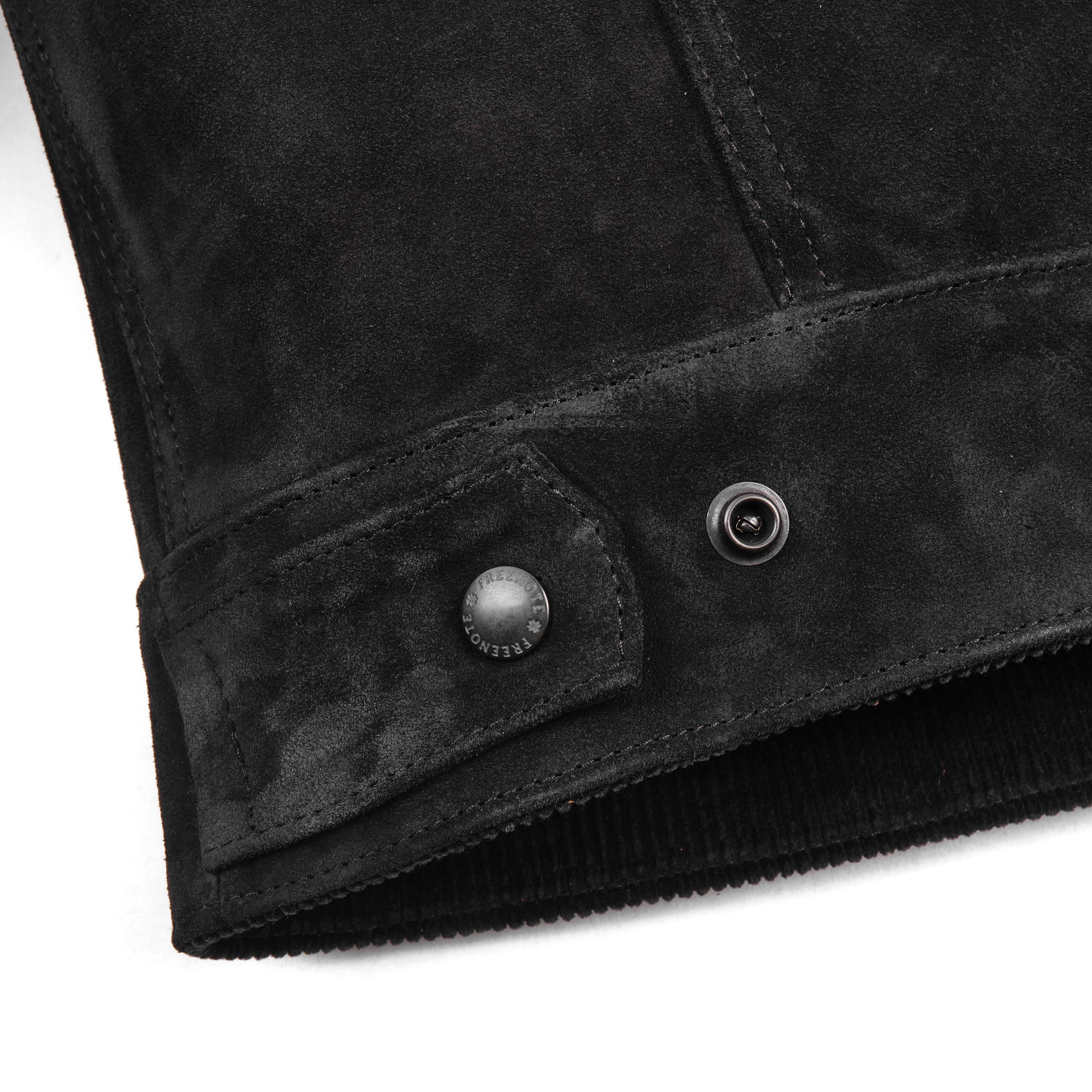 High Low | 1.4mm Black Suede Jacket