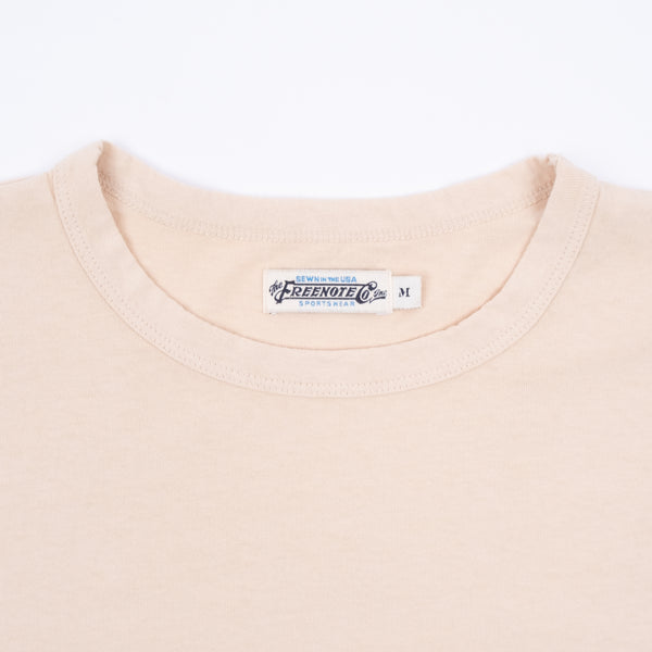 9 Ounce T-Shirt L/S <span> Cream </span>
