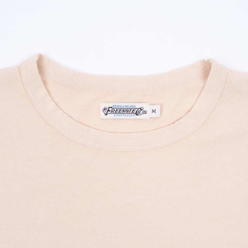 9 Ounce T-Shirt L/S <span> Cream </span>