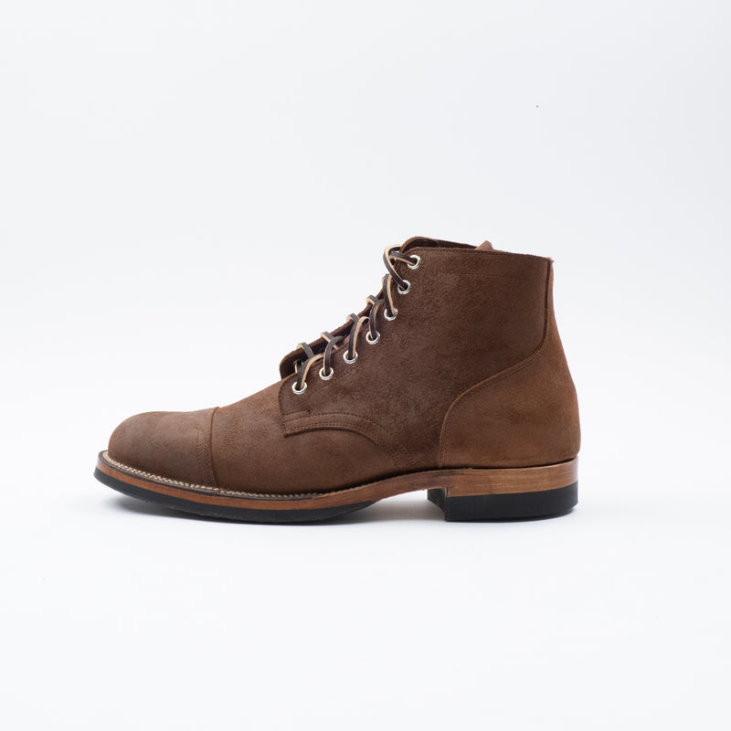 FREENOTE CLOTH X VIBERG SERVICE BOOT <span> HORWEEN TOBACCO CHAMOIS ROUGHOUT </span>