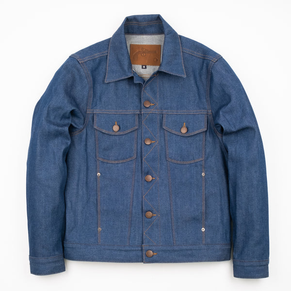 Classic Denim Jacket <span> 12 Ounce Vintage Blue Denim </span>