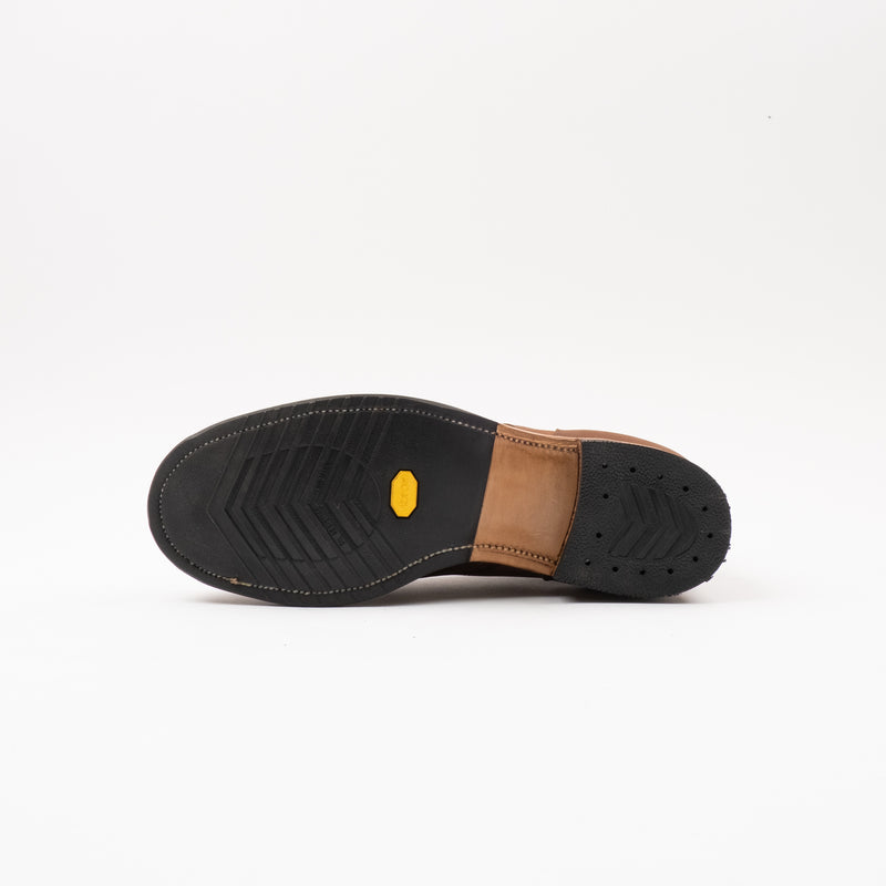 FREENOTE CLOTH X VIBERG SERVICE BOOT <span> HORWEEN TOBACCO CHAMOIS SMOOTH </span>