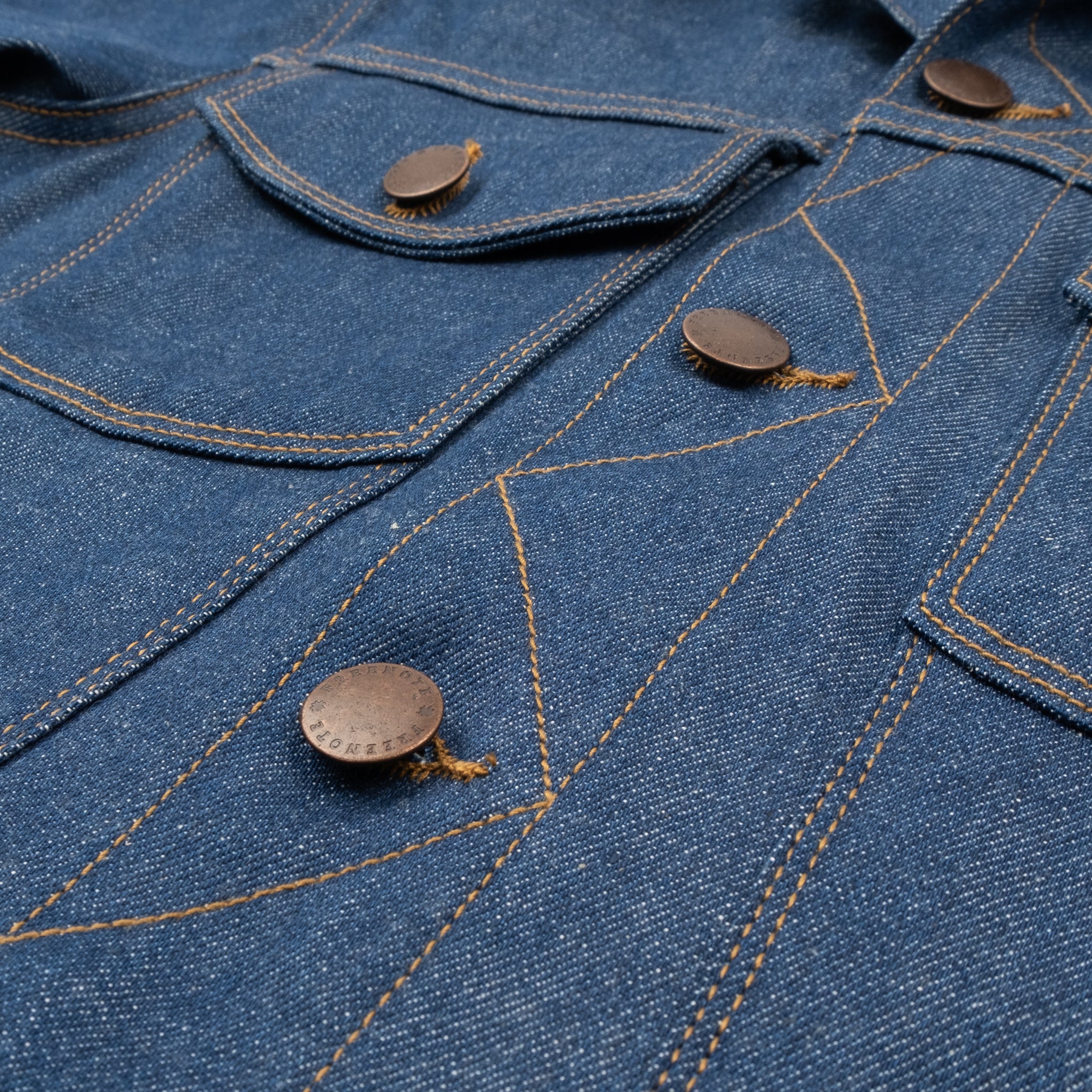 Classic Denim Jacket | 12 Ounce Vintage Blue Denim