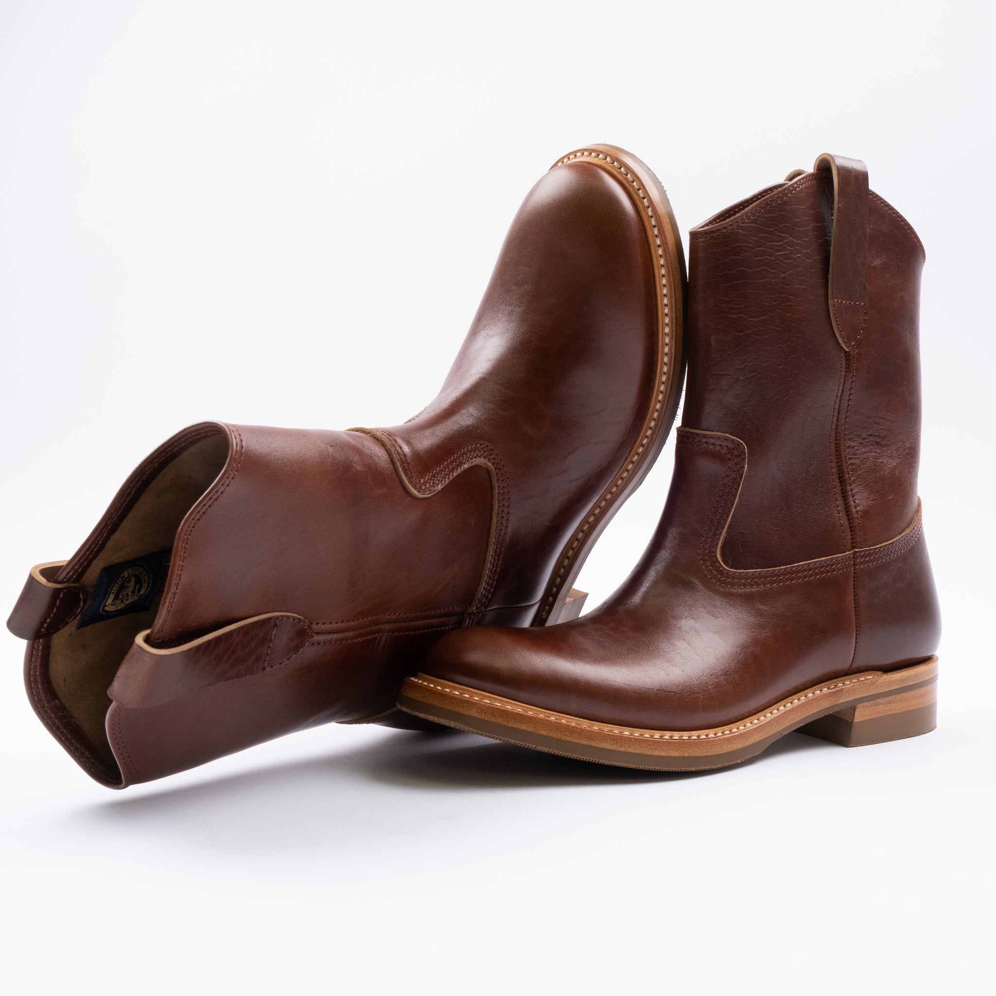 John Lofgren Duke Roper Boots <span> Shinki Hikaku Horsebutt Timber </span>