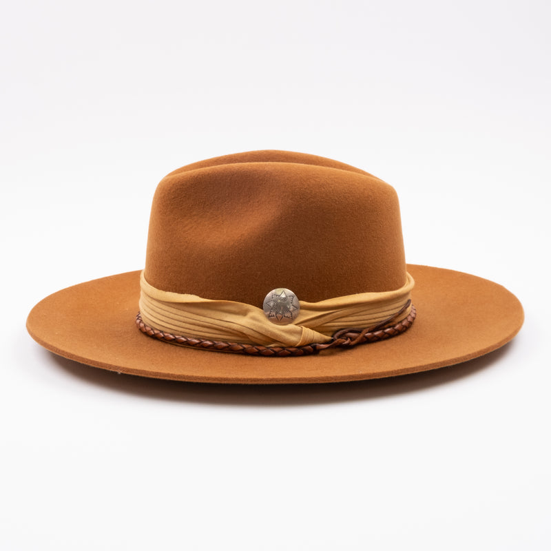 Hampui Teardrop Hat  Rust