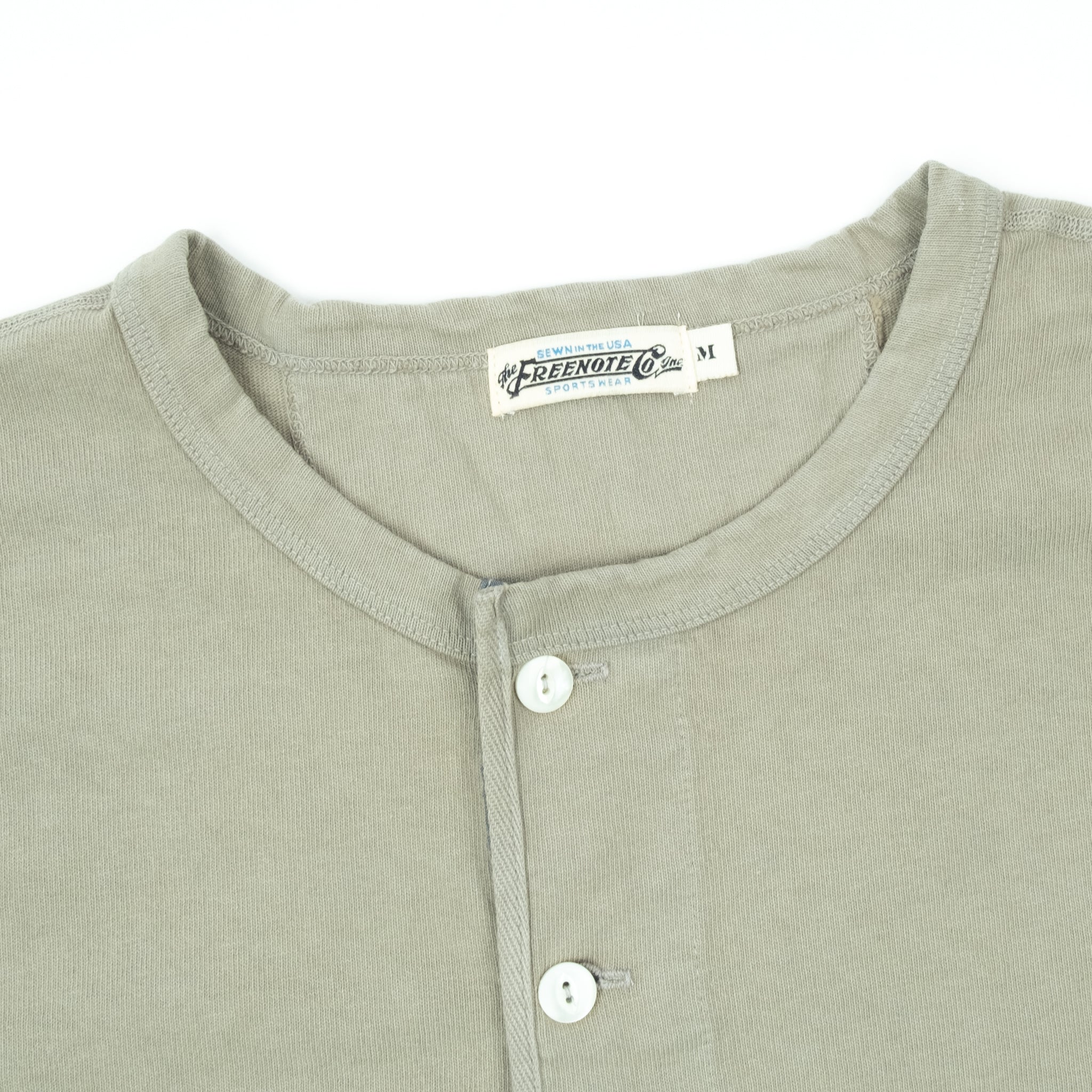 13 Ounce Henley L/S <span>Sage</span>