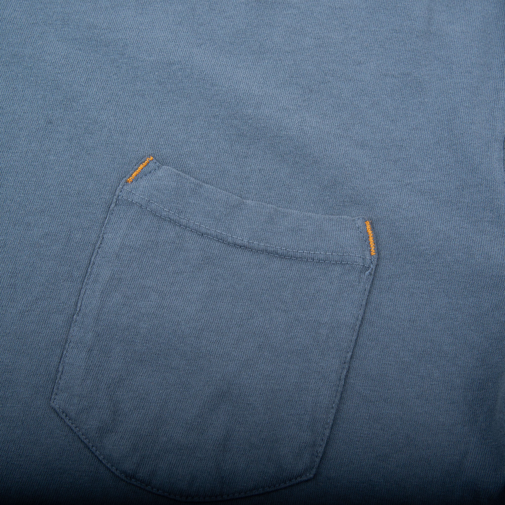 9 Ounce Pocket T-Shirt <span> Blue </span>