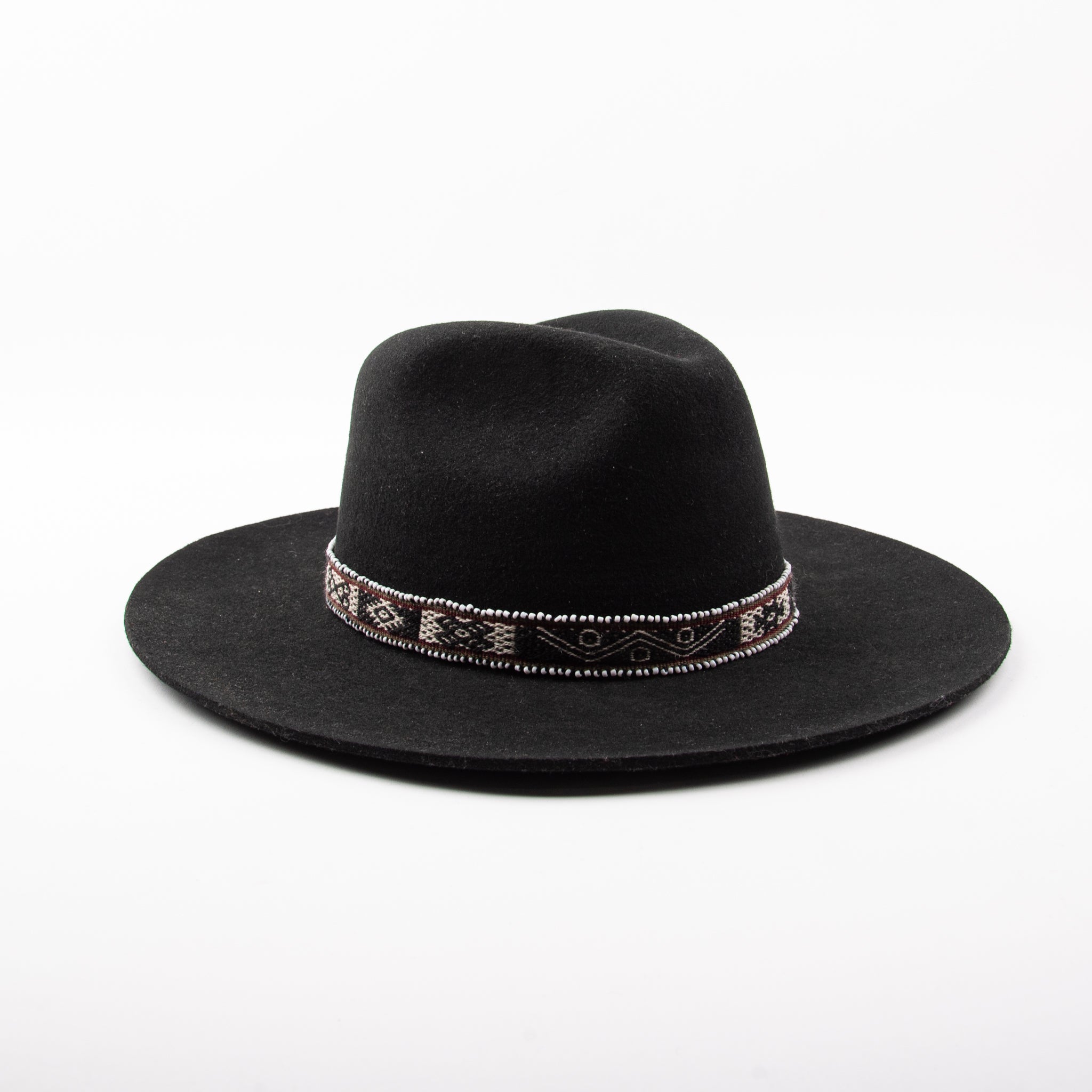 Hampui Teardop Hat <span> Black Western <span>