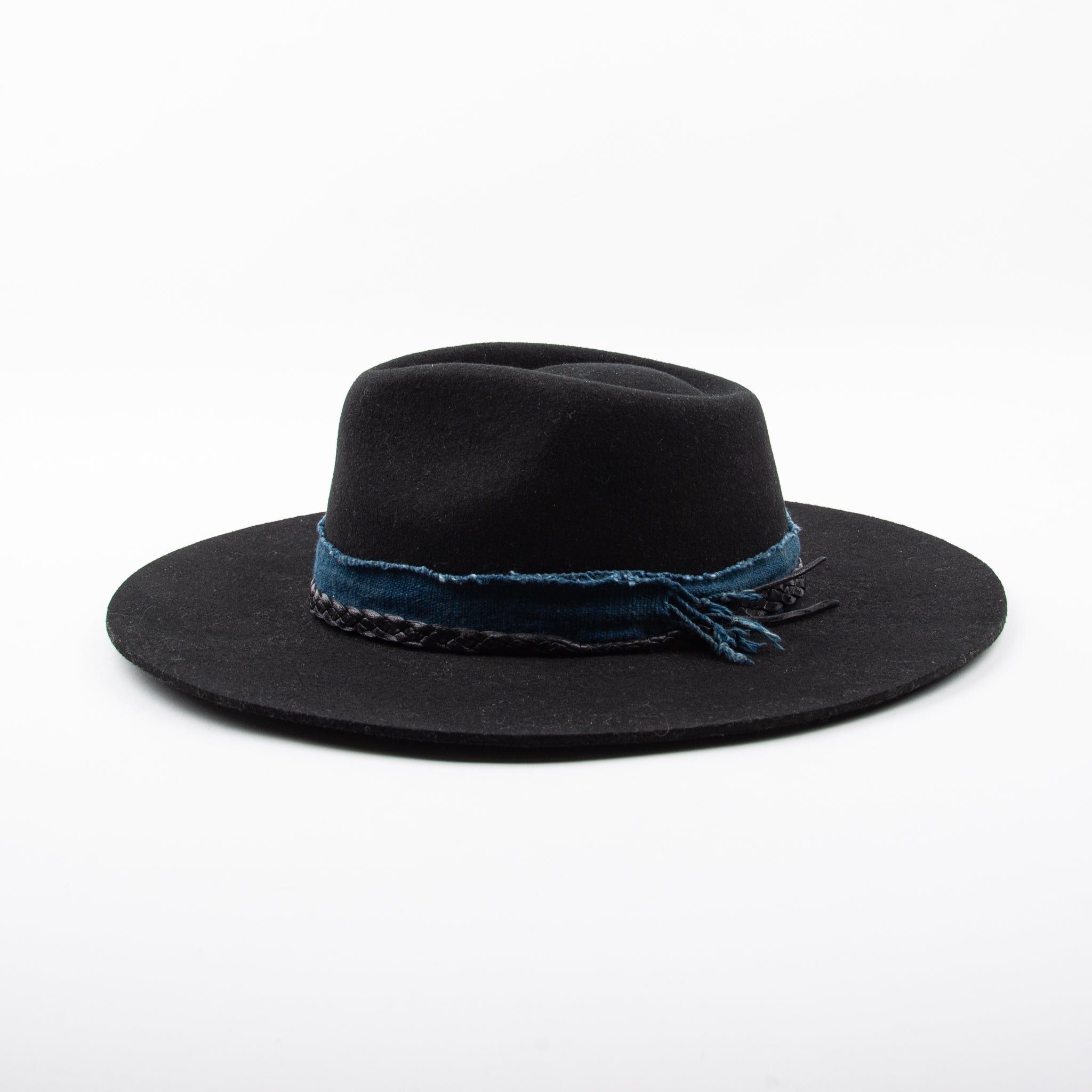 Hampui Teardop Hat <span> Black <span>