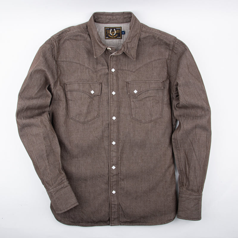 Calico <span> Brown Denim </span>