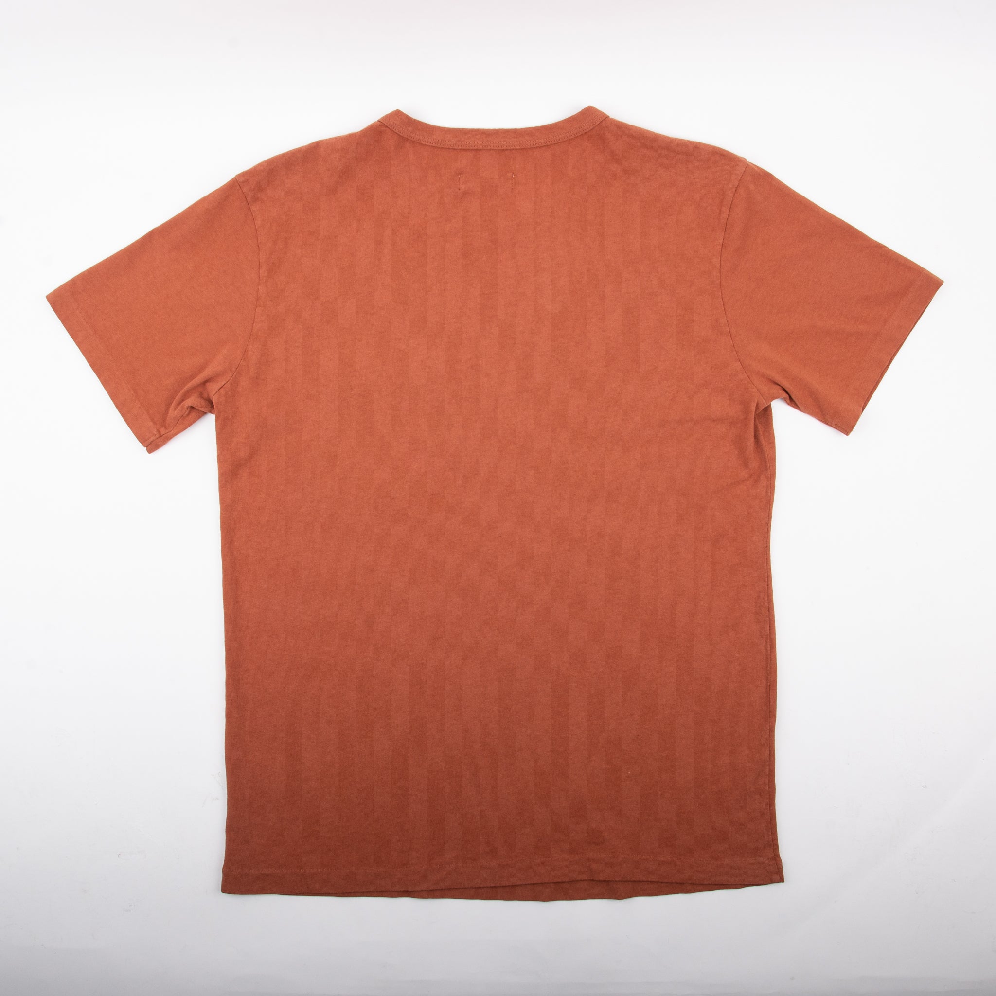 9 Ounce Pocket T-Shirt <span> Rust </span>