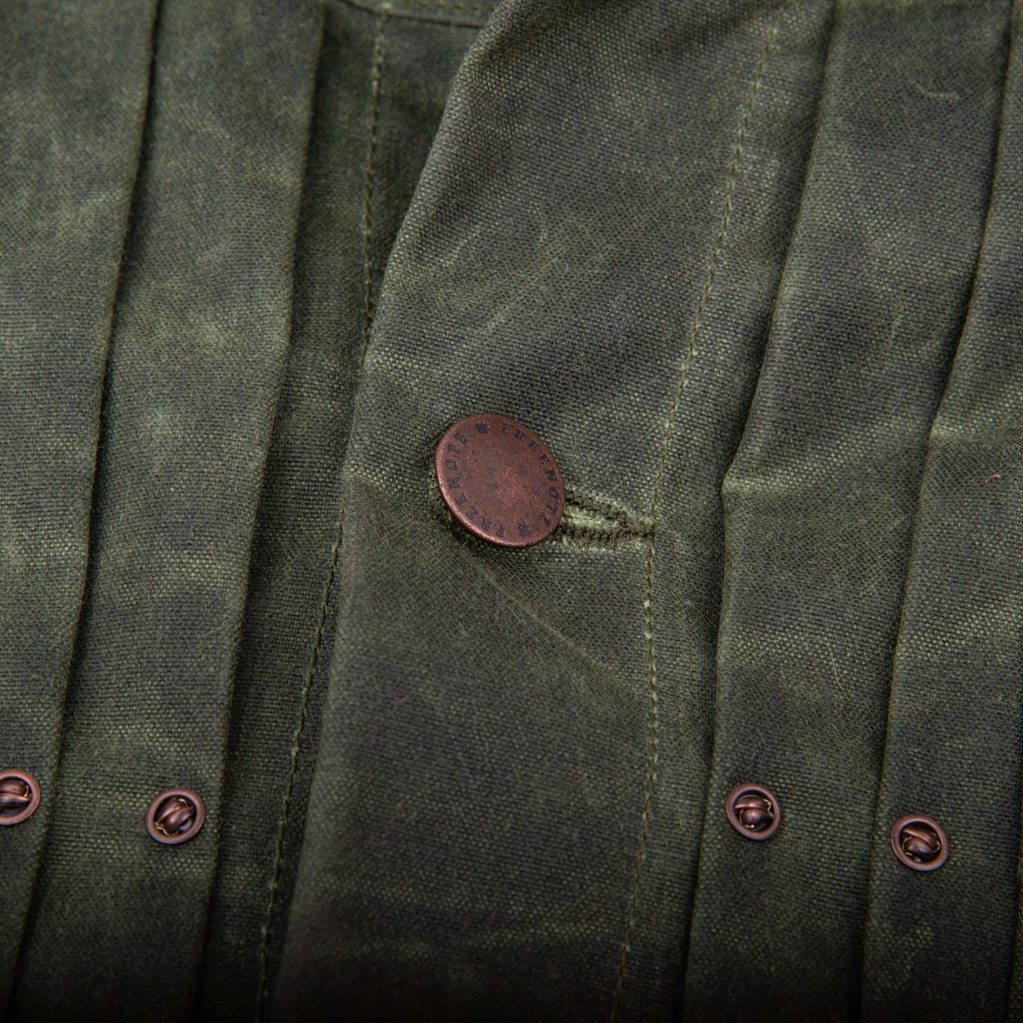 Riders Jacket Waxed Canvas | Olive