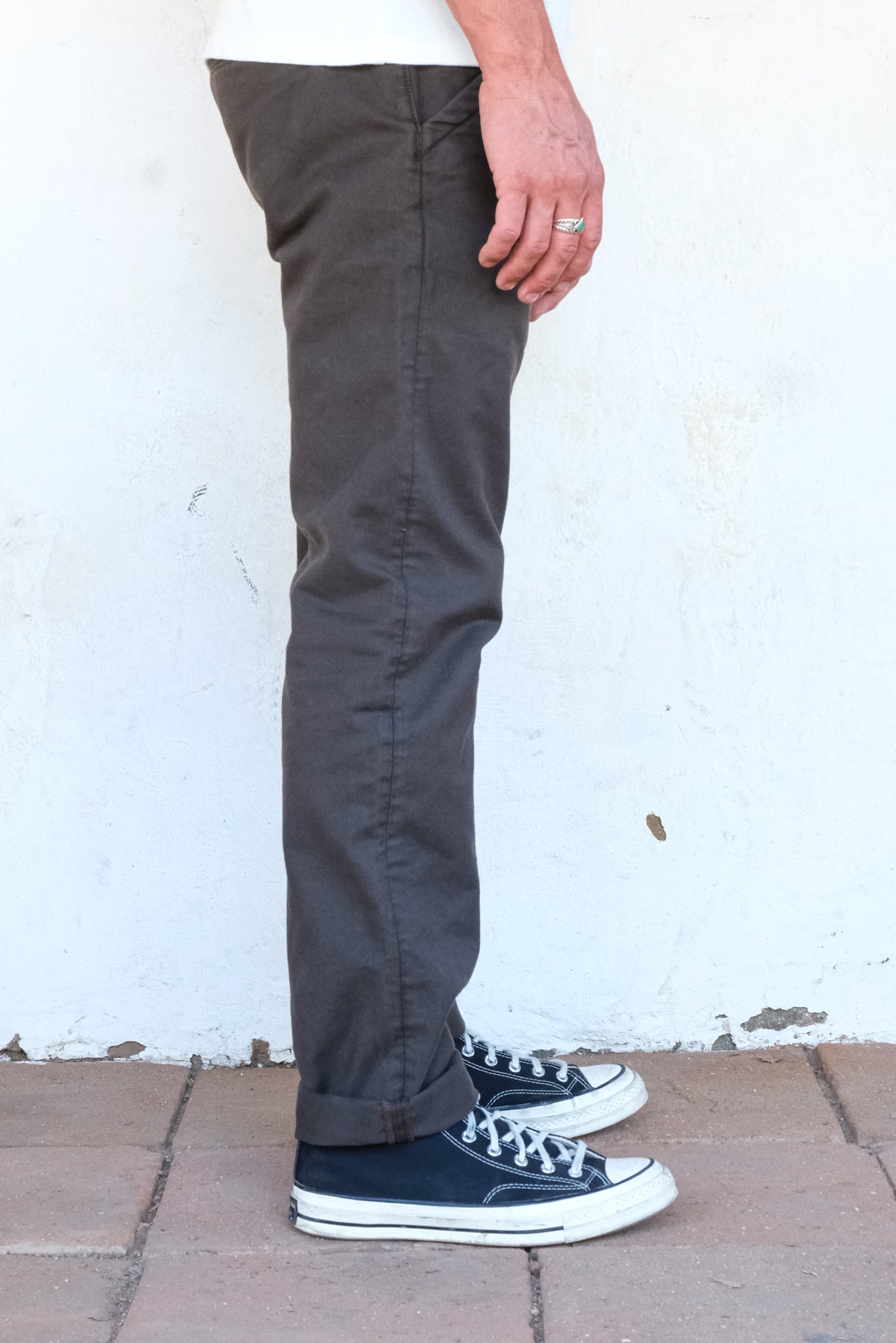 Workers Chino Slim Fit <span> Bark</span>