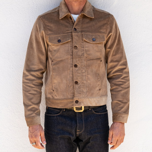 Classic Jacket <span> Tan Corduroy </span>