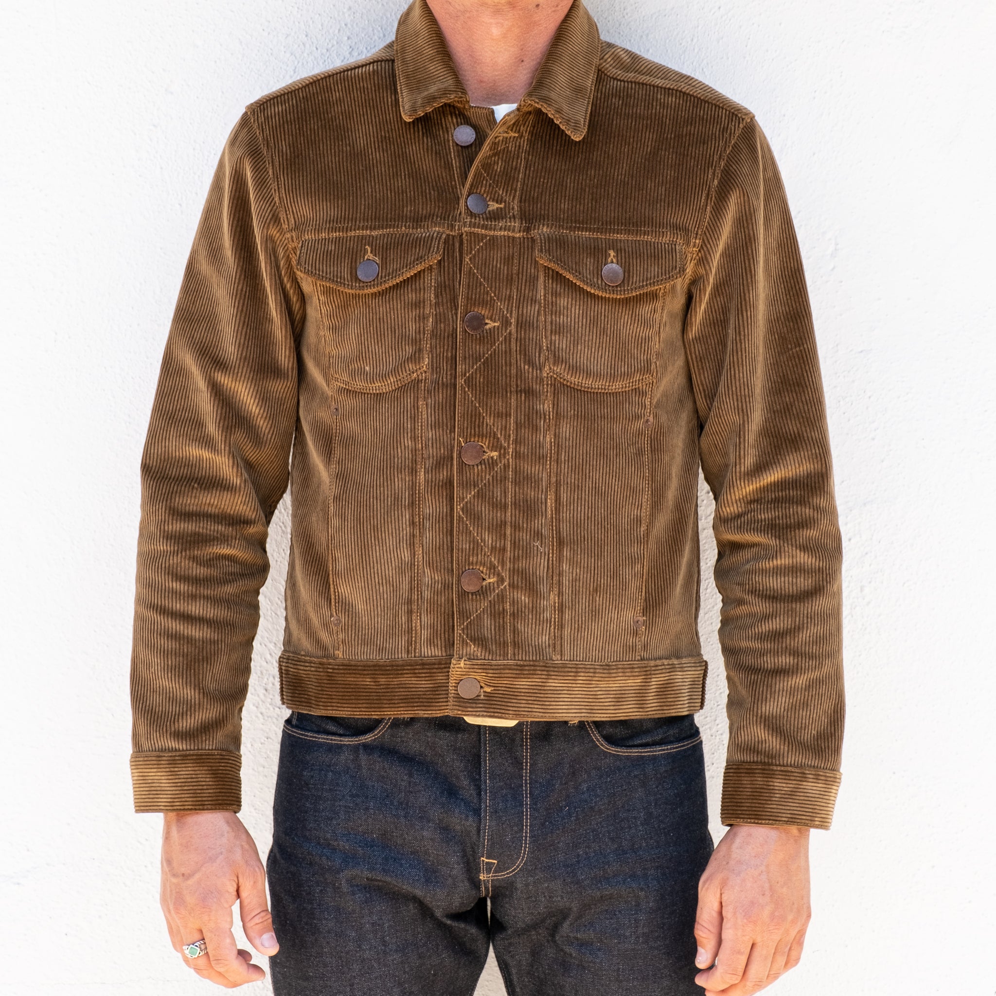 Classic Jacket | Corduroy Gold – Freenote Cloth