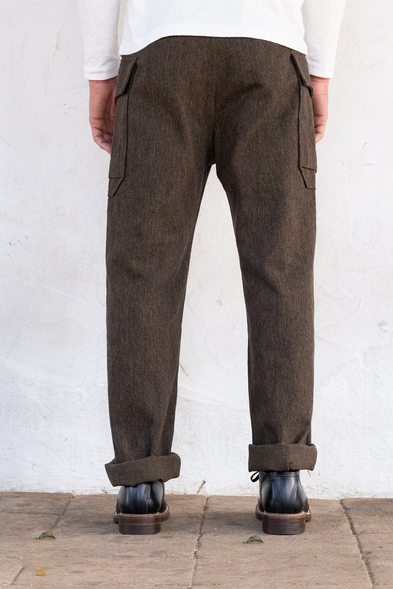 Midway Pant <span> Brown Wool </span>