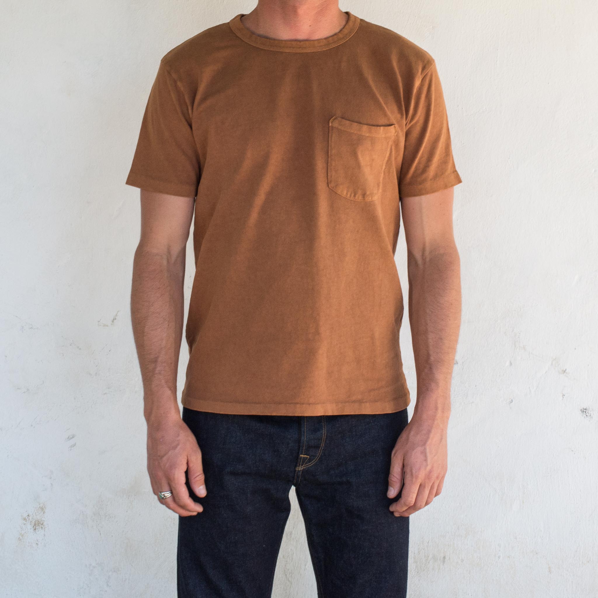 13 Ounce Pocket T-Shirt <span>Tobacco</span>