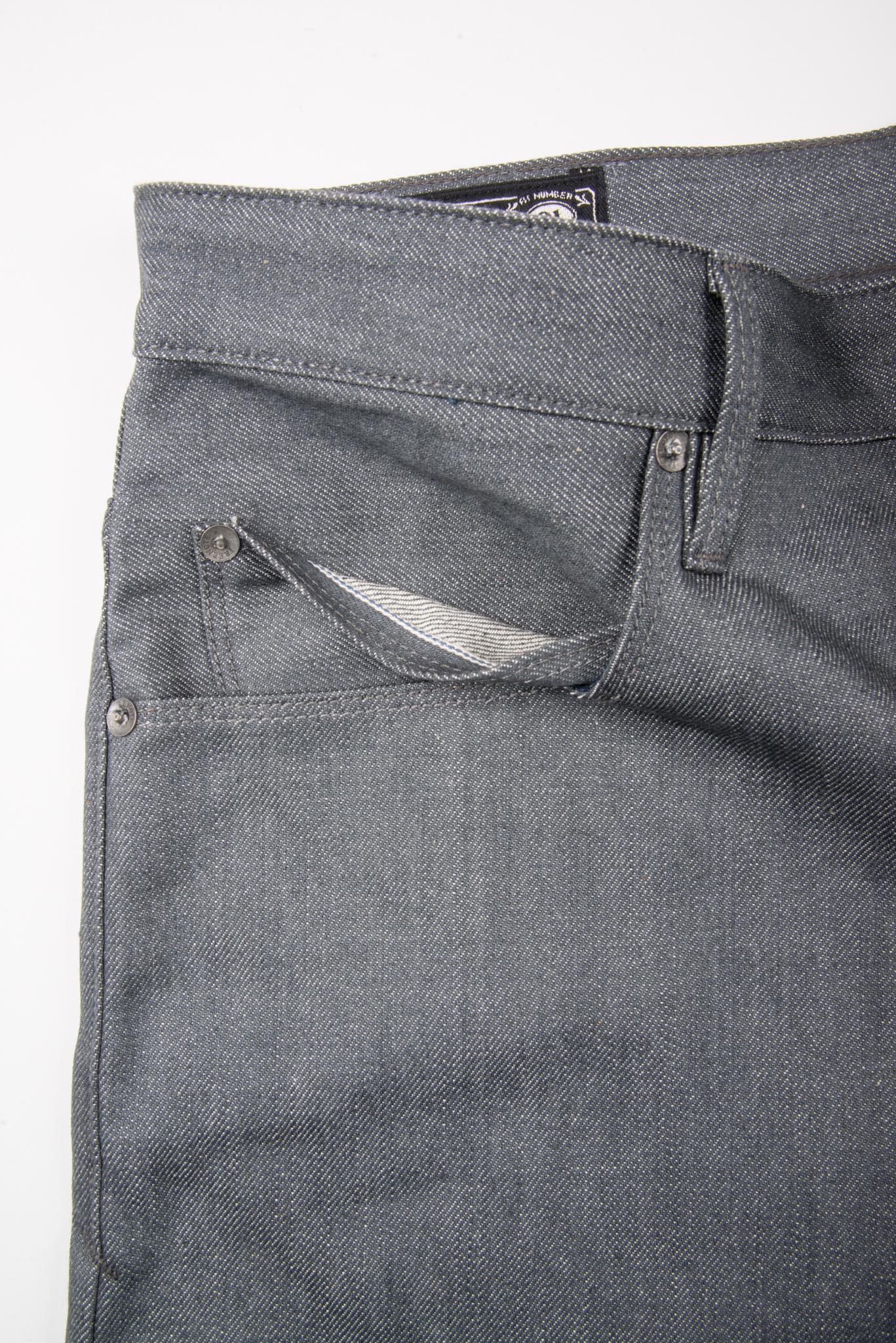 Avila Slim Taper | 13oz Grey Denim