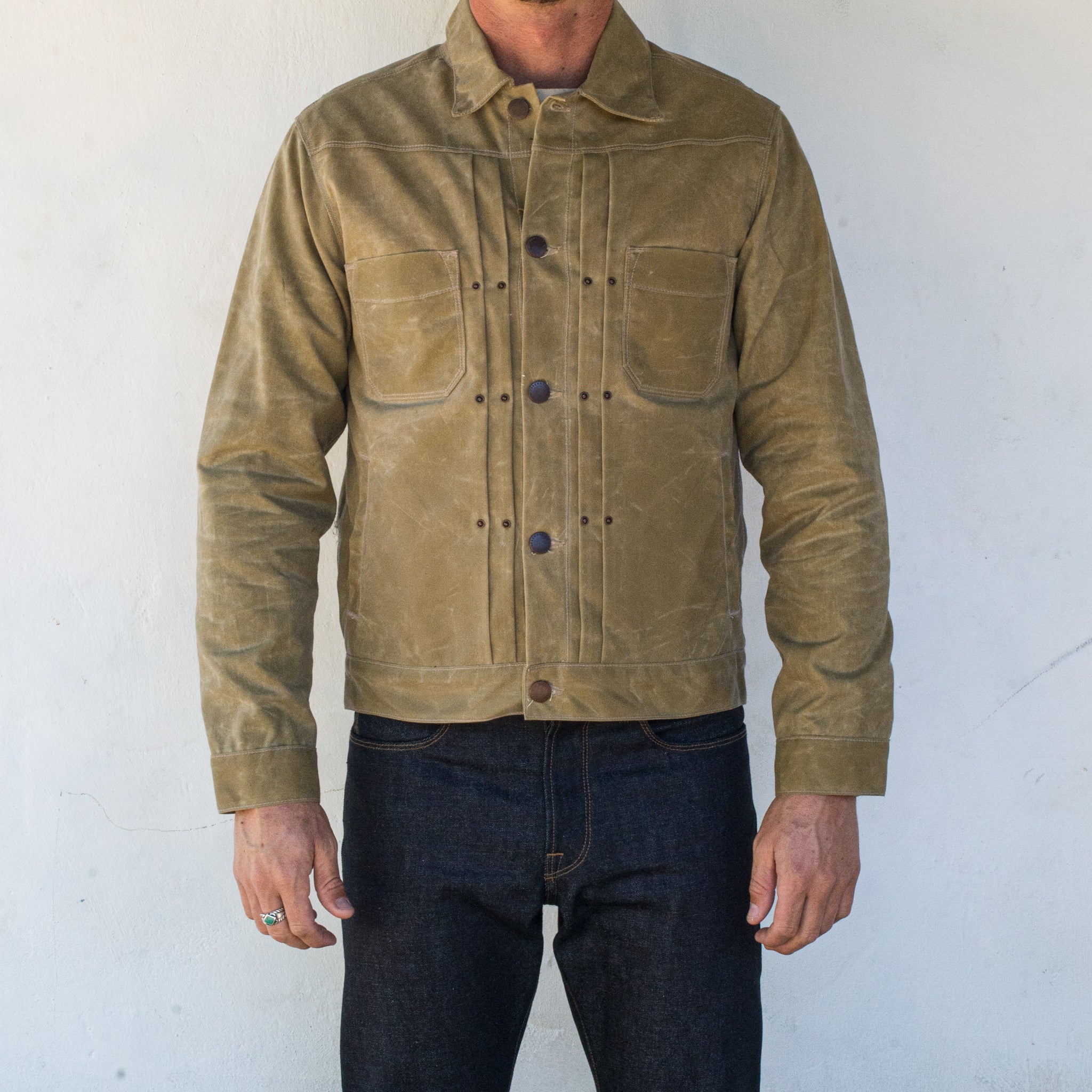 Riders Jacket Waxed Canvas | Tumbleweed