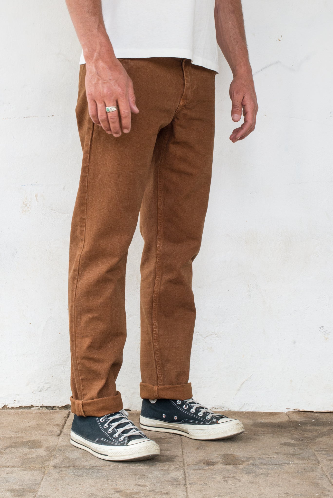 Workers Chino Slim Fit 14 Ounce Slub Rust