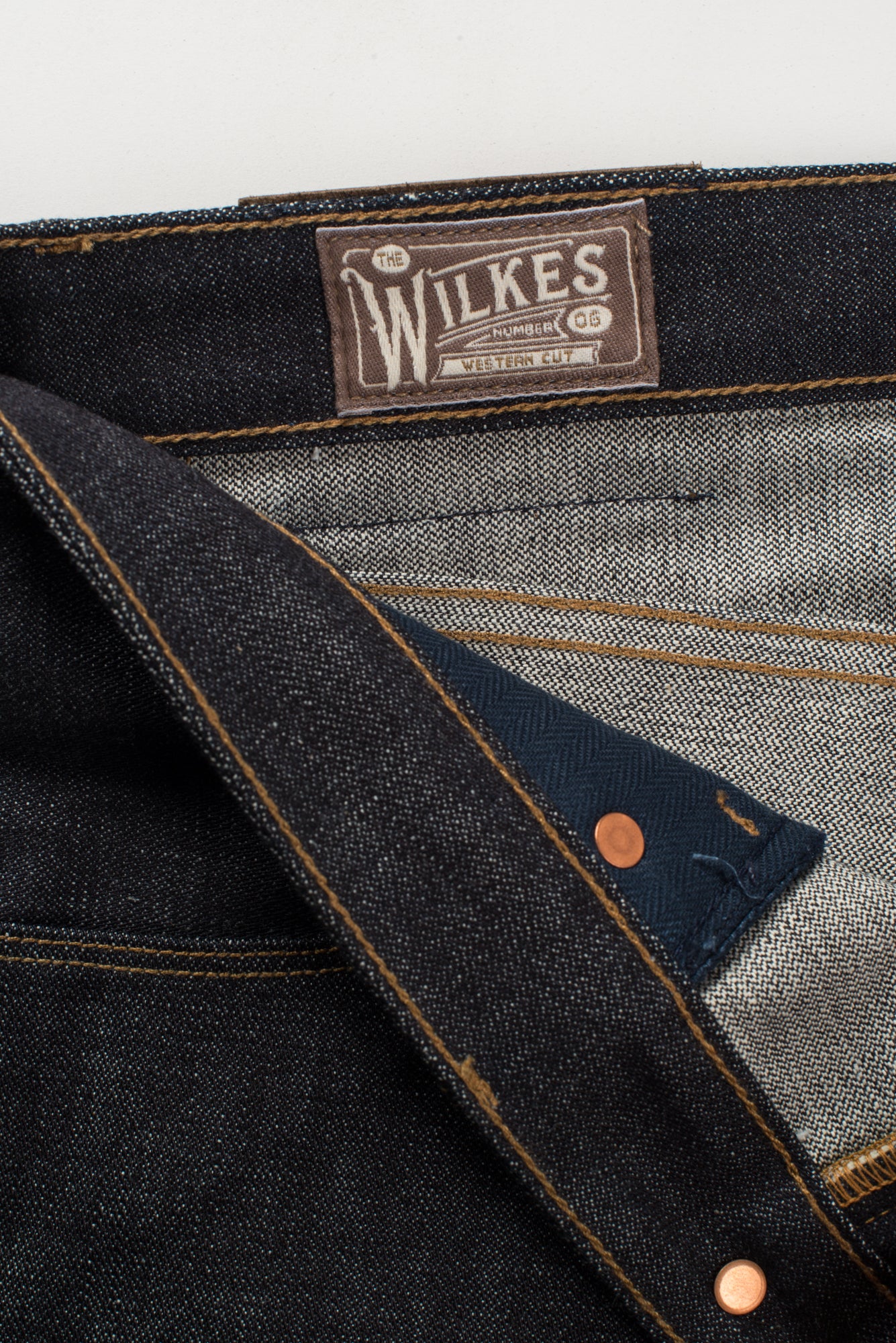 Wilkes Western <span> 14.25  ounce Broken Twill Japanese Denim</span>