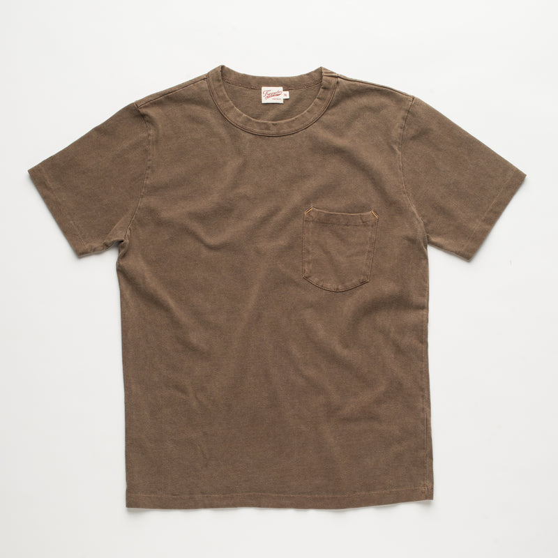 13 OUNCE T-SHIRT DARK OLIVE Front