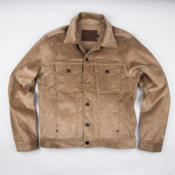 Classic Jacket <span> Tan Corduroy </span>