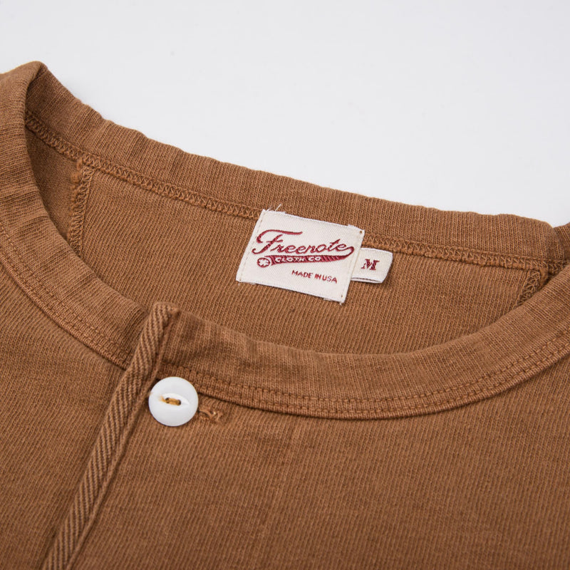 13 Ounce Henley L/S <span>Tobacco</span>