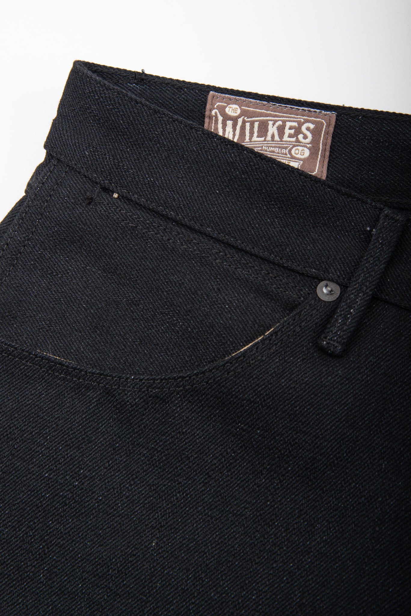 Wilkes Western <span>17 Ounce Black Denim </span>