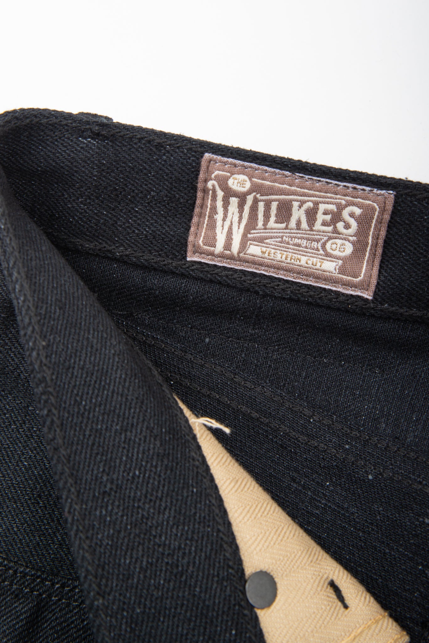 Wilkes Western <span>17 Ounce Black Denim </span>