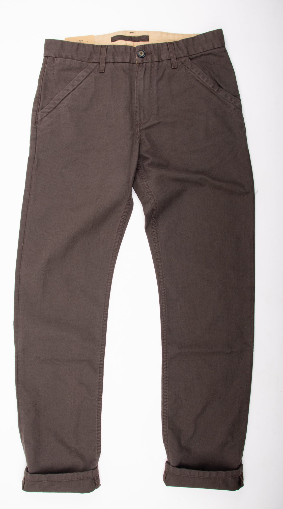 Workers Chino Slim Fit <span> Bark</span>