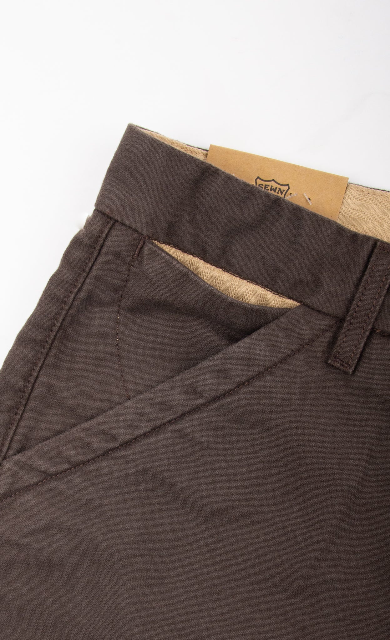 Workers Chino Slim Fit <span> Bark</span>