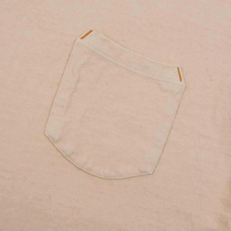 9 Oz Pocket T-Shirt  Cream – Freenote Cloth