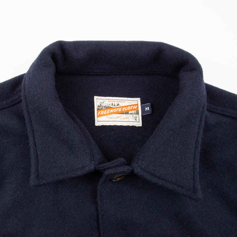 Midway Wool CPO <span> Navy </span>