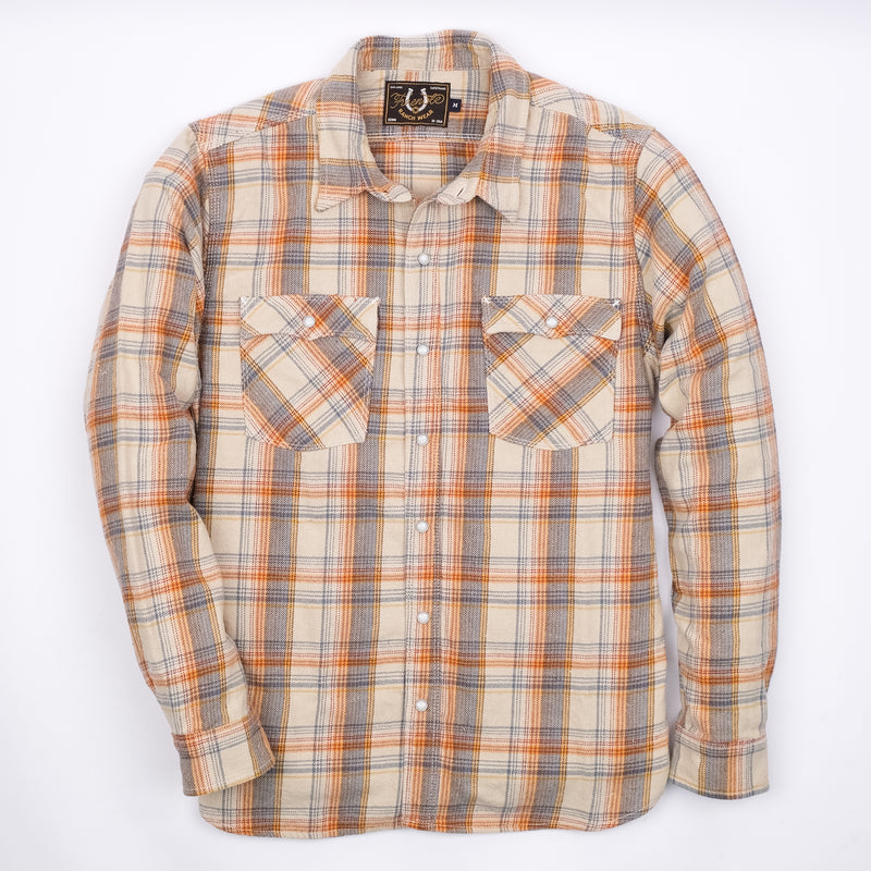 Lancaster Cream Shadow Plaid